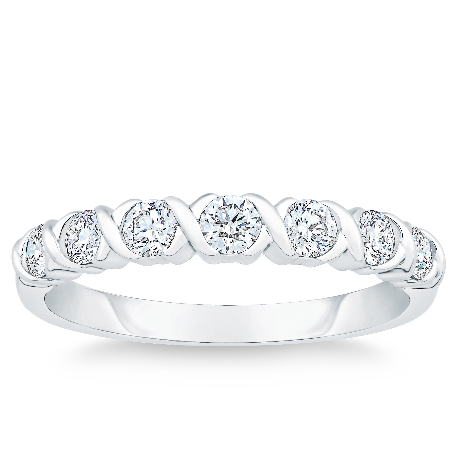 Round Brilliant Diamond Band (0.50 ctw)