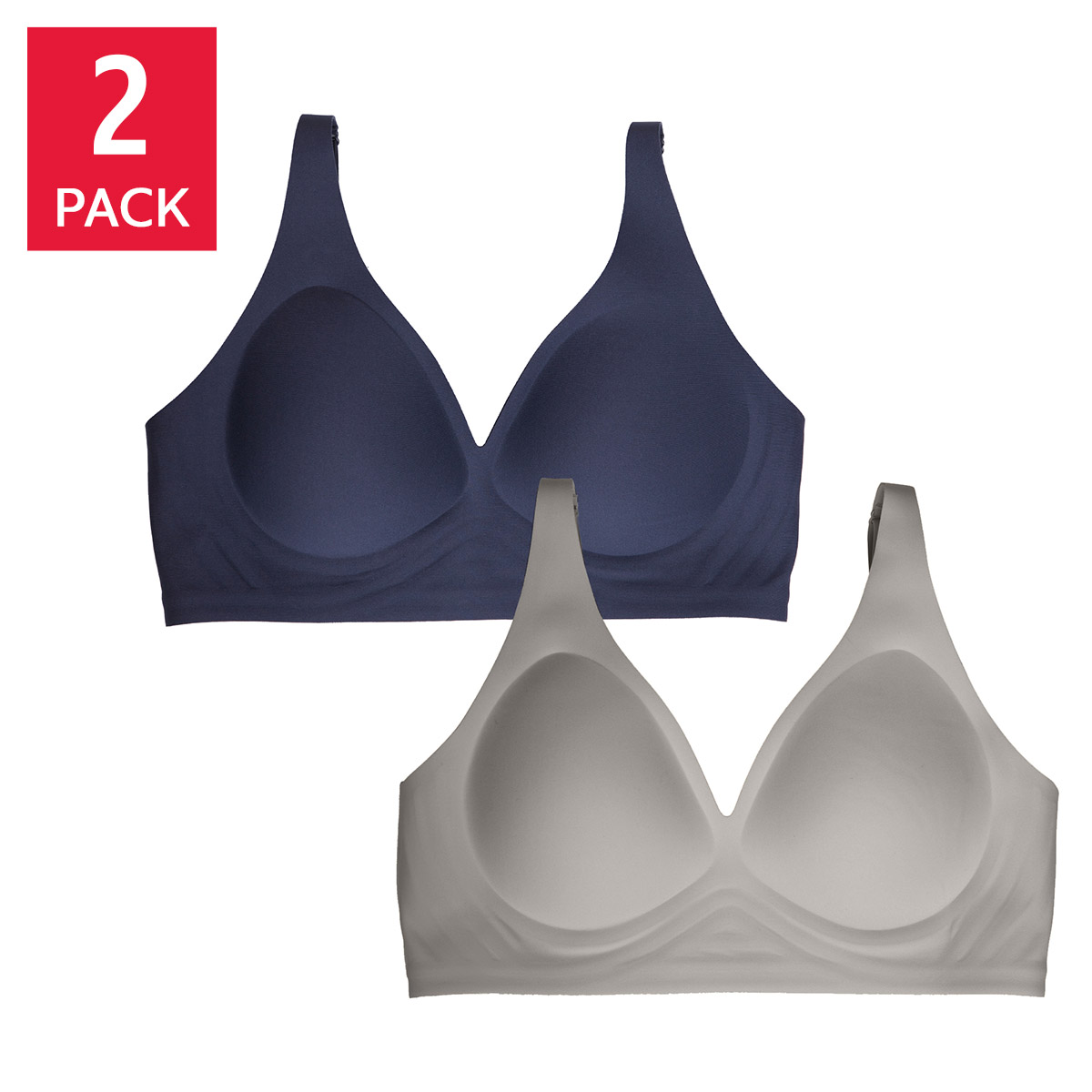 Buffalo Women's Wire-Free Bra, 2-pack