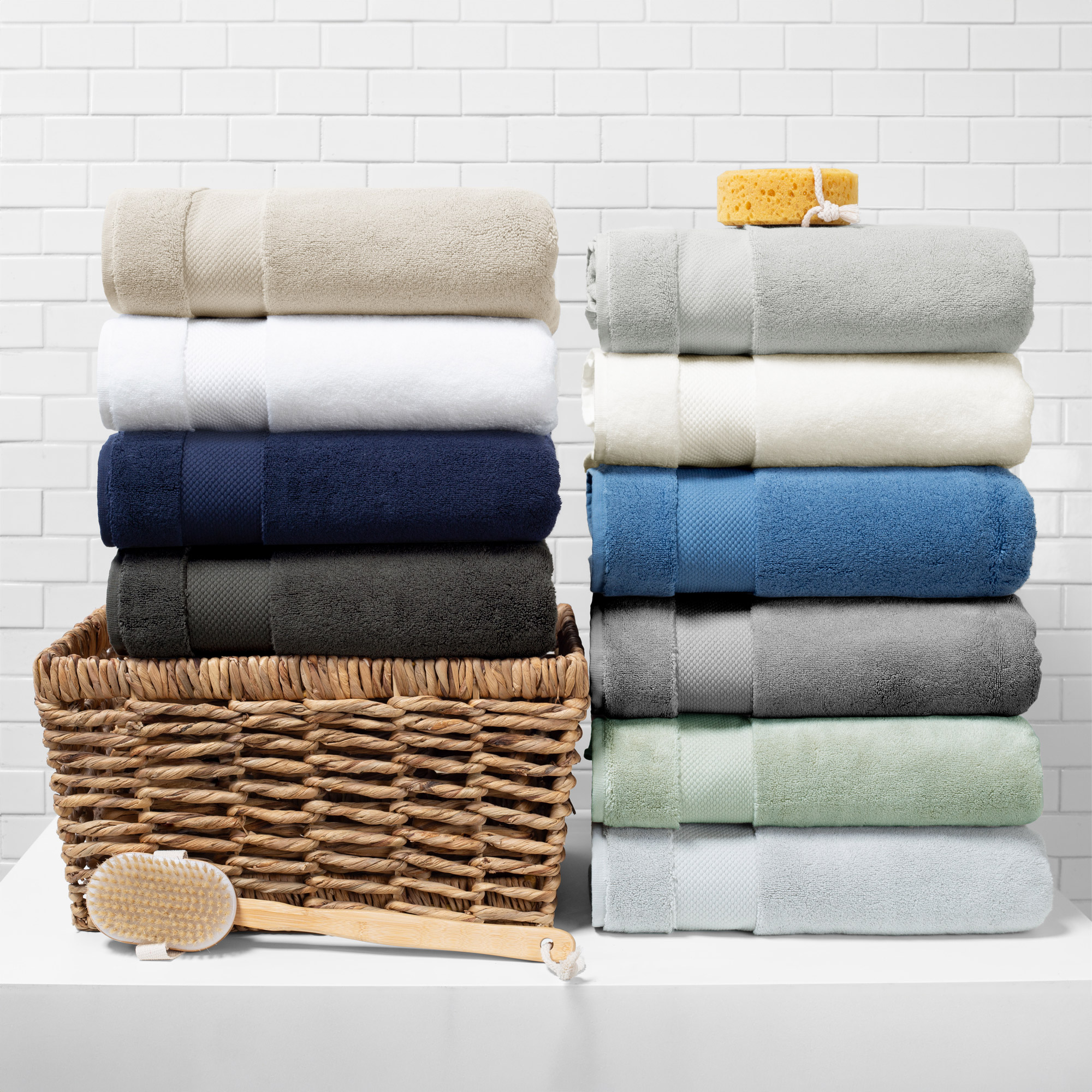 Turkish Cotton Hotel Bath Towel | Costco