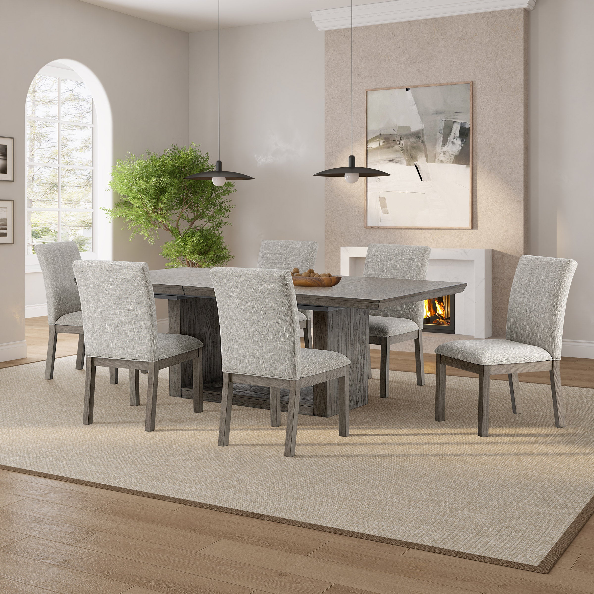 Goodwin Dining Table and 6 Chairs | Costco