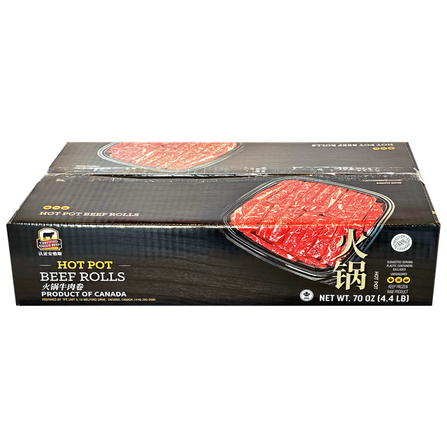 HOT POT BEEF CHUCK ROLLS 4.4 LB