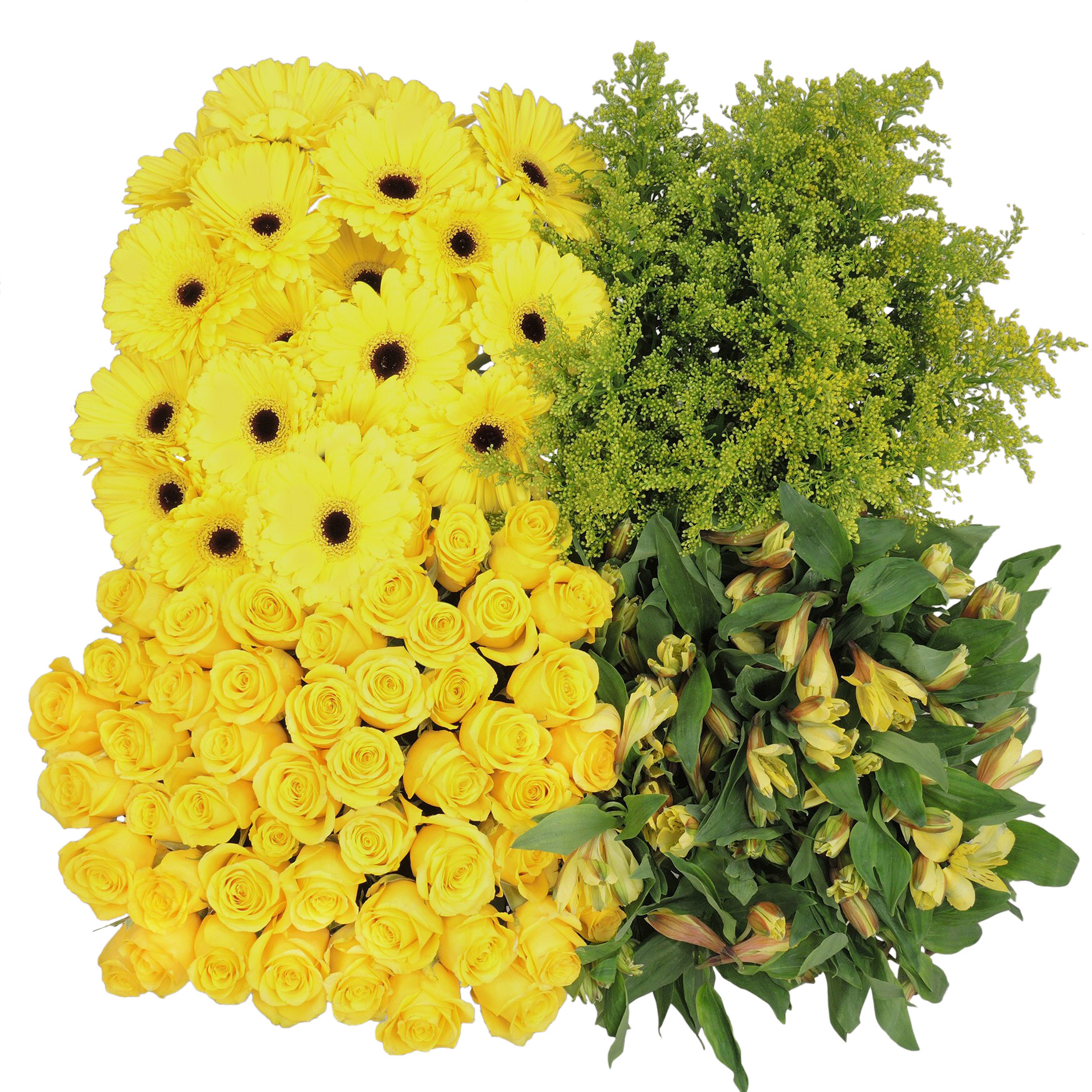 Bulk Flower Medley, Yellow