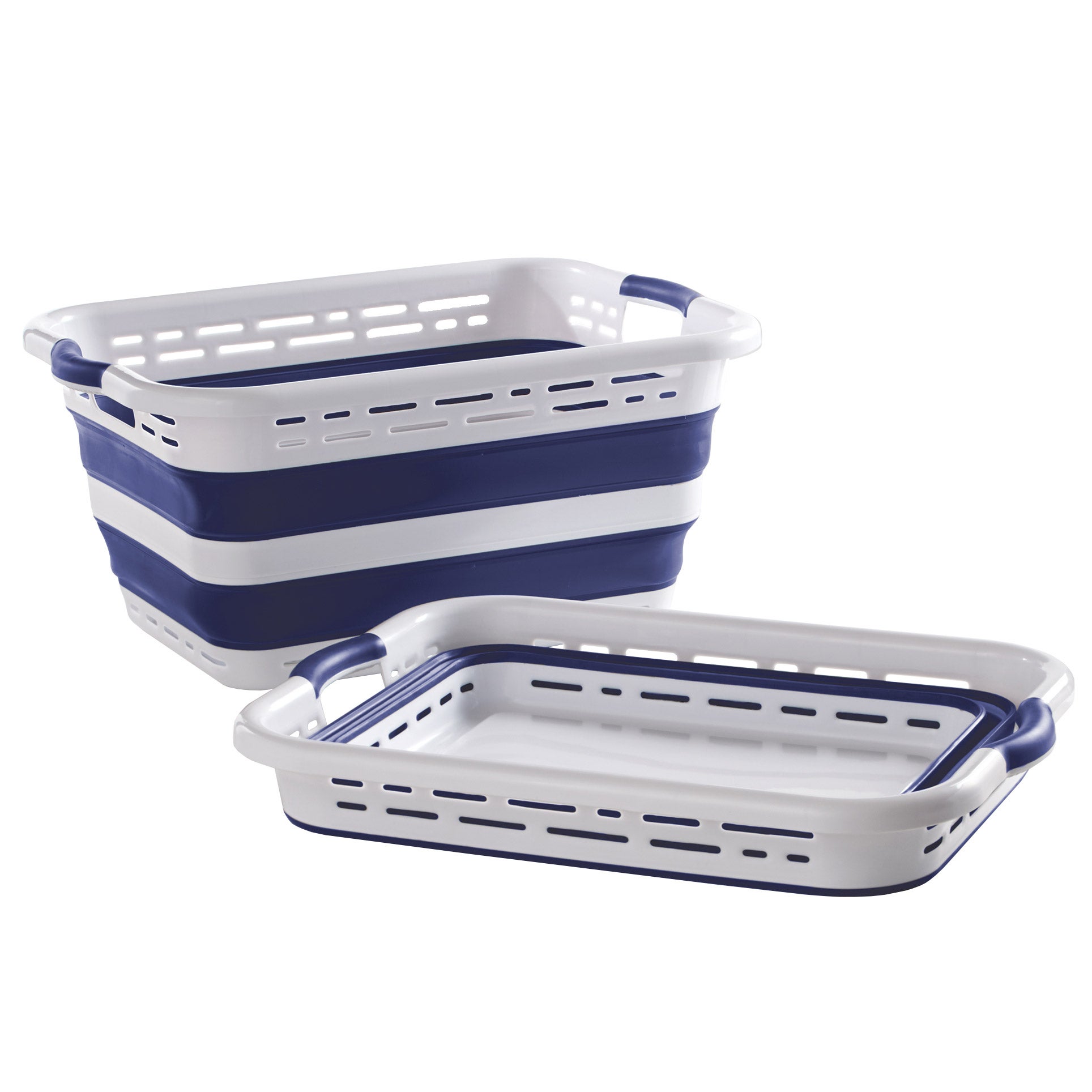 Pop N’ Load Collapsible Laundry Basket 2-pack