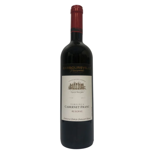 Barboursville Cabernet Franc Reserve, Virginia, 750 ml