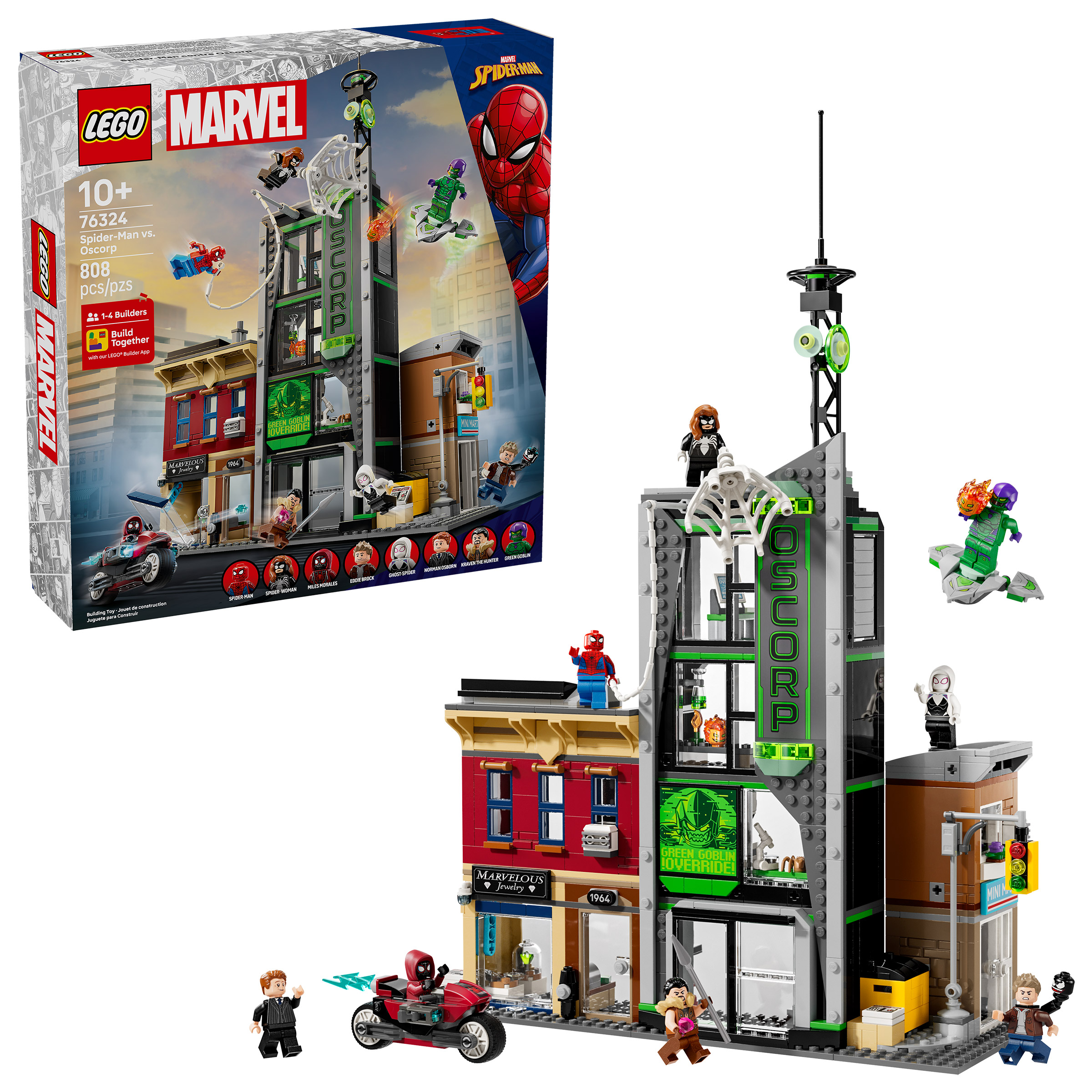 LEGO Marvel Spider-Man vs. Oscorp 76324