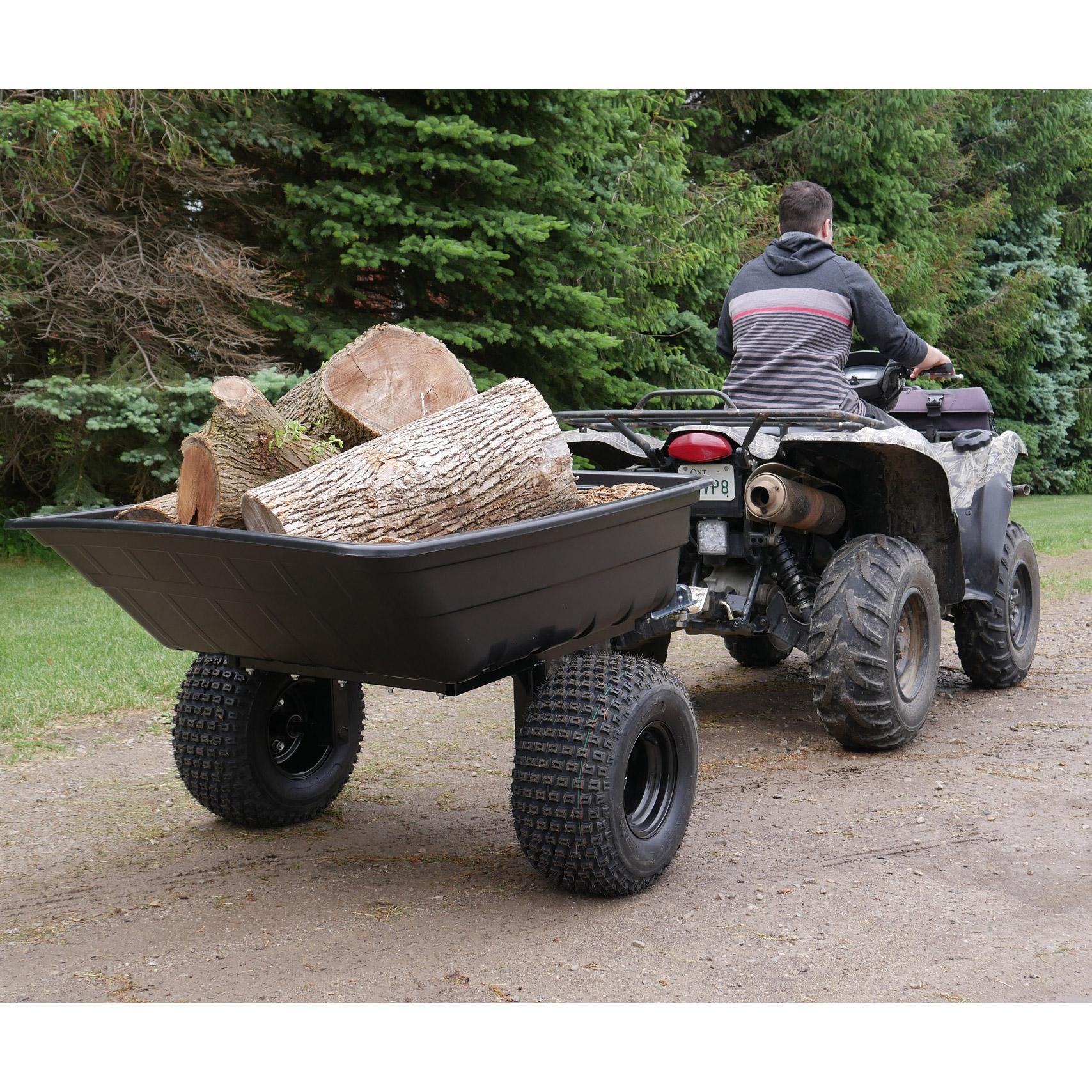 Precision XPT Heavy-duty ATV and Lawn Trailer