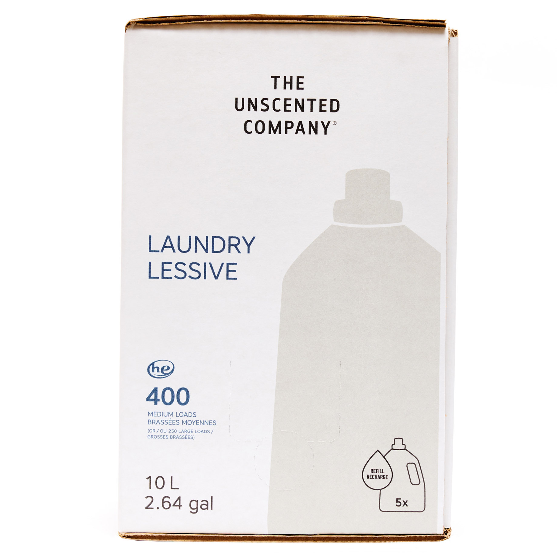 The Unscented Company Liquid Laundry Detergent Refill Box, 400
