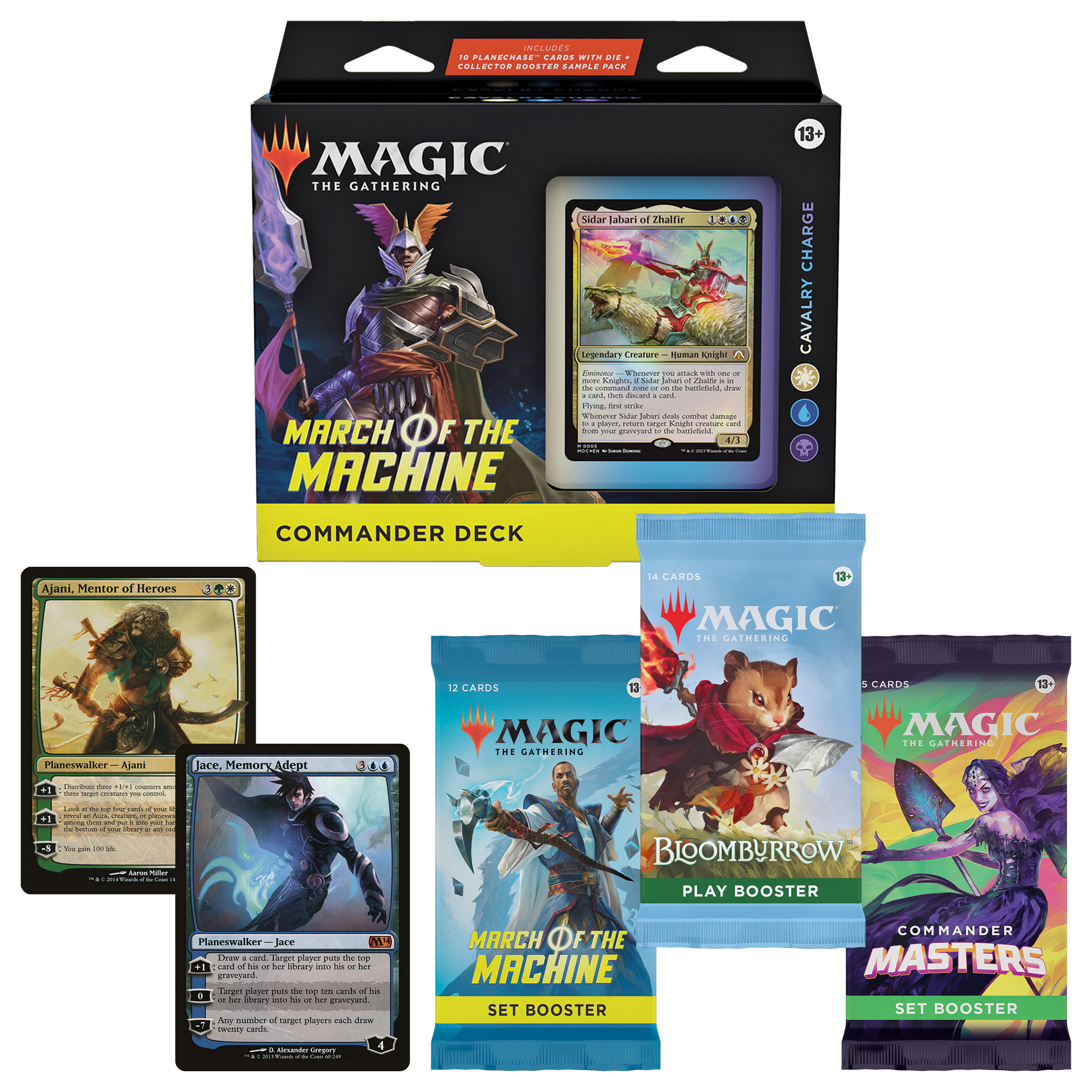 Magic the Gathering March of the Machine Commander Kit – Cavalry Charge ...