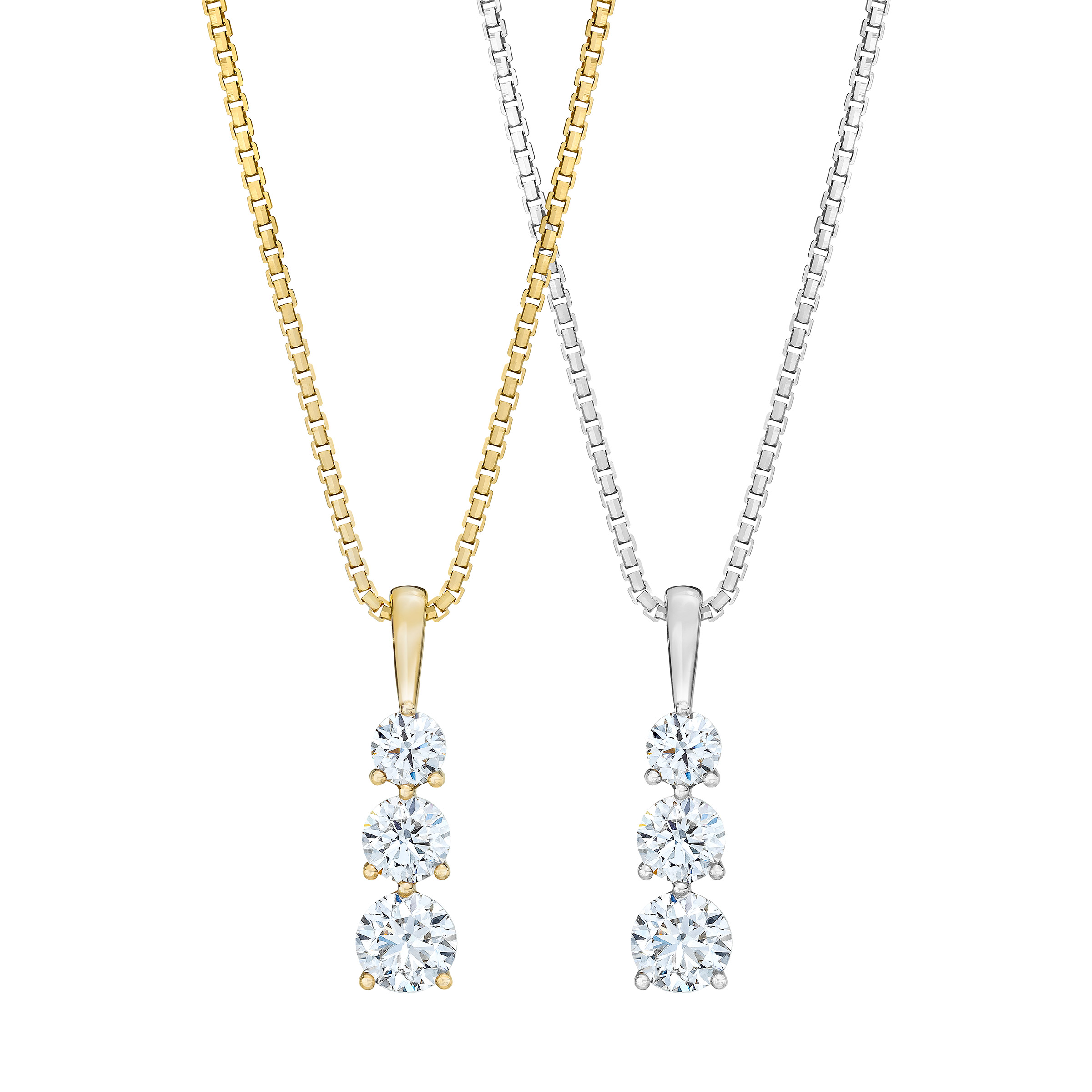 Round Brilliant ctw VS2 Clarity, I Color Diamond 14kt Gold