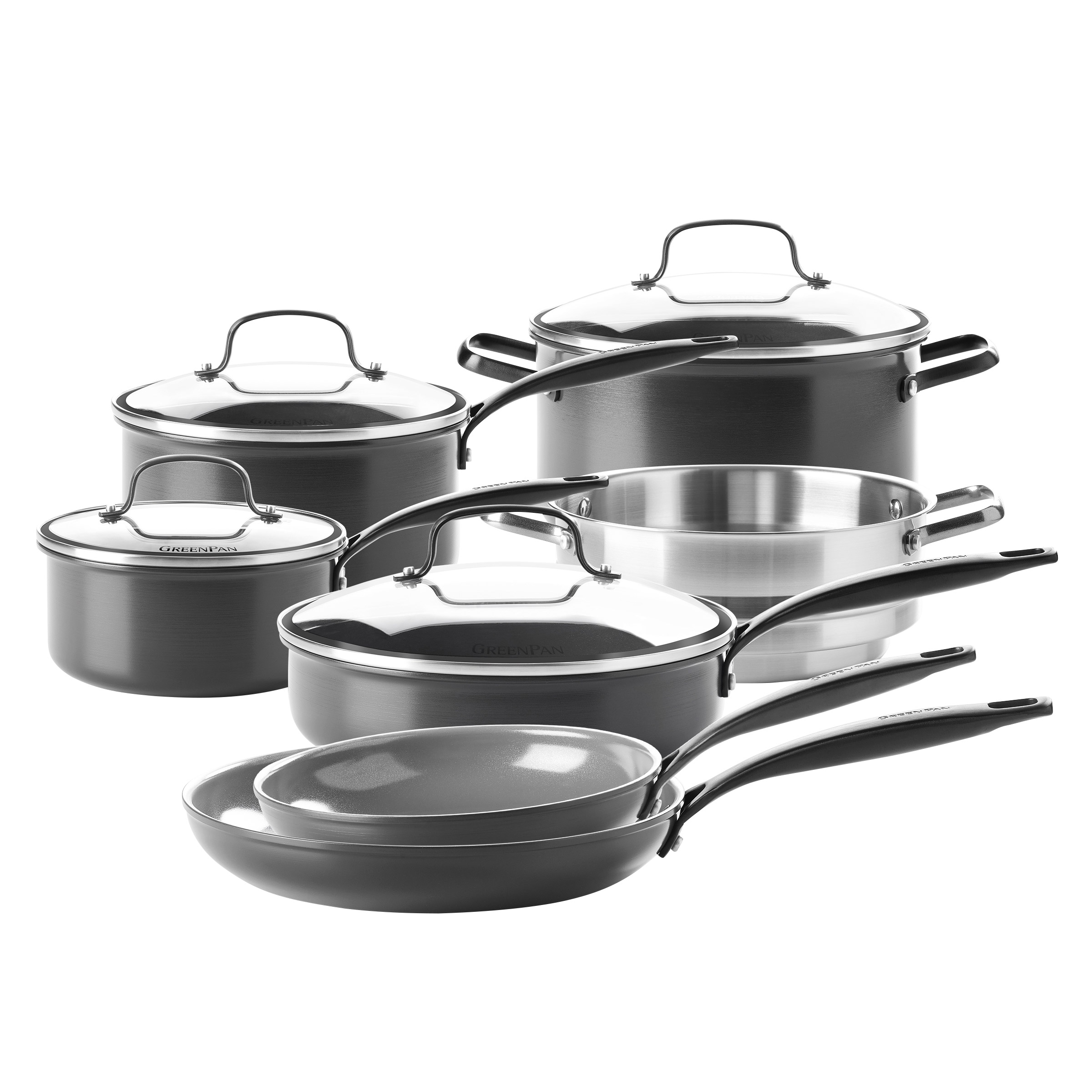 GreenPan New York Pro 11-piece Cookware Set | Costco