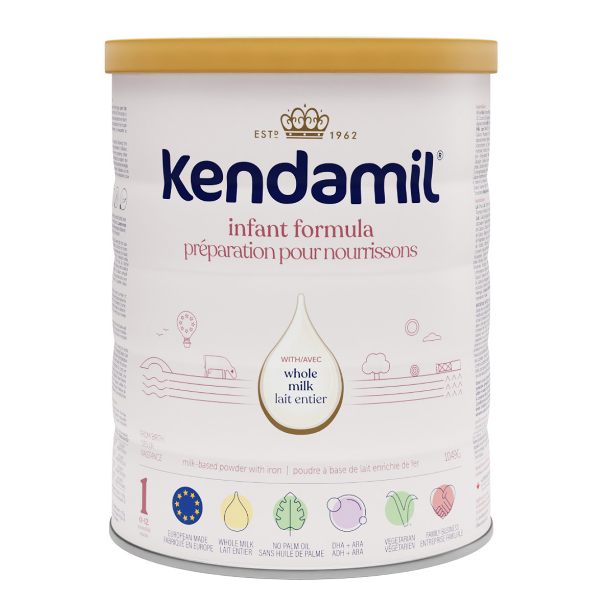 Kendamil Infant Formula, 1049 g