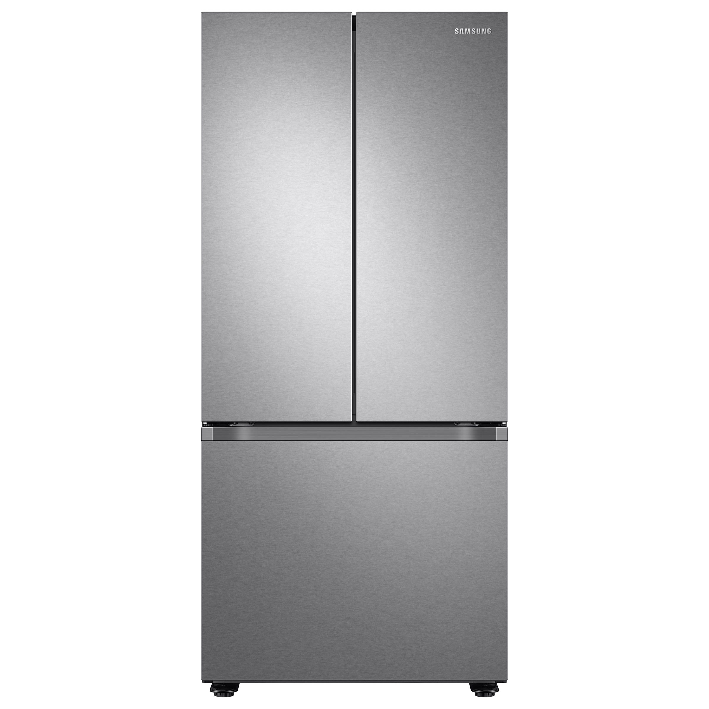 Samsung 30 in. 22.1 cu.ft. French Door Refrigerator with Recessed Handle and Flat Door Design
