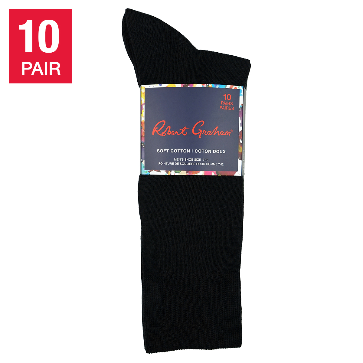 Robert Graham Men’s Dress Socks, 10-pairs