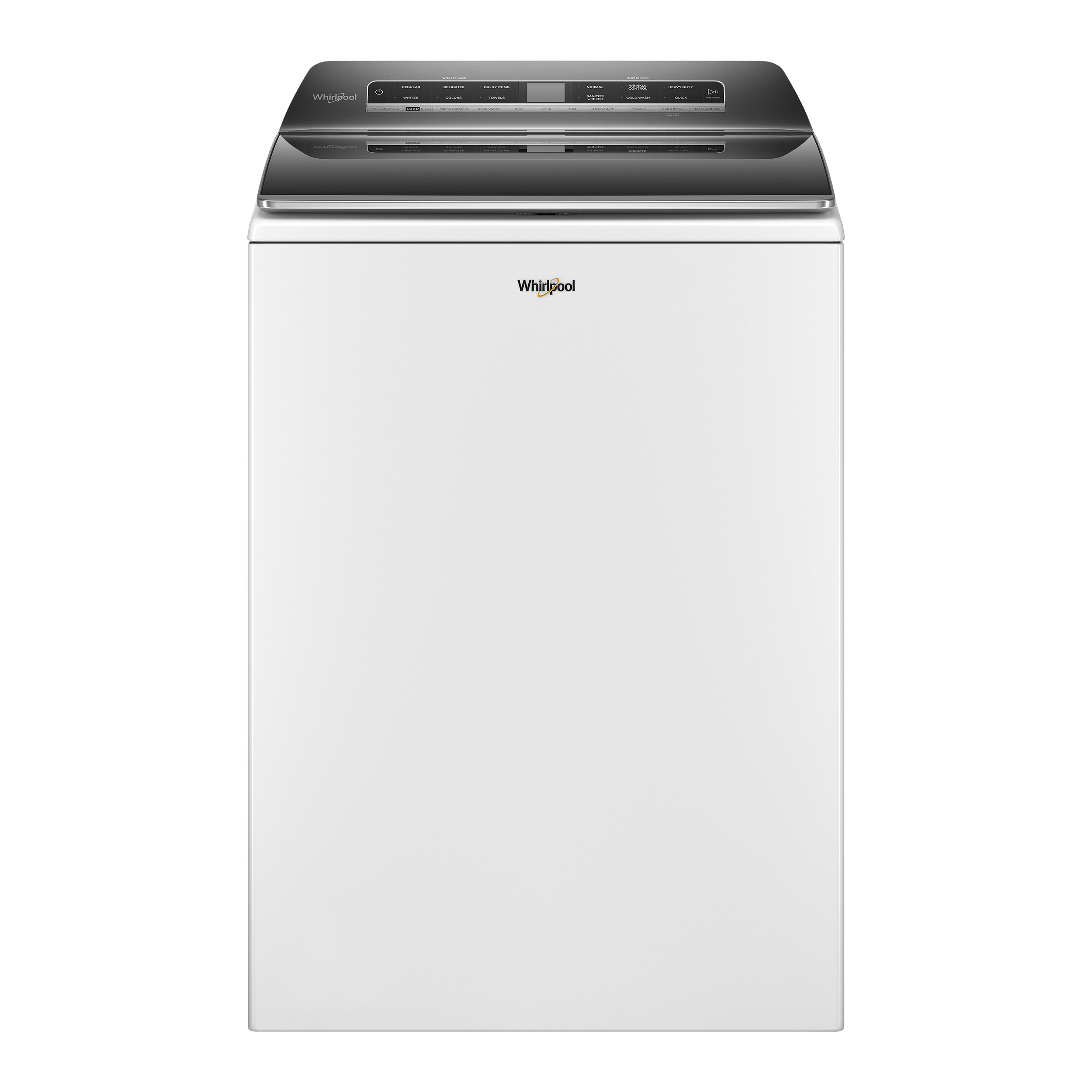 Whirlpool 5.3 cu. ft. Top Load Washer with 2 in 1 Removable Agitator in White
