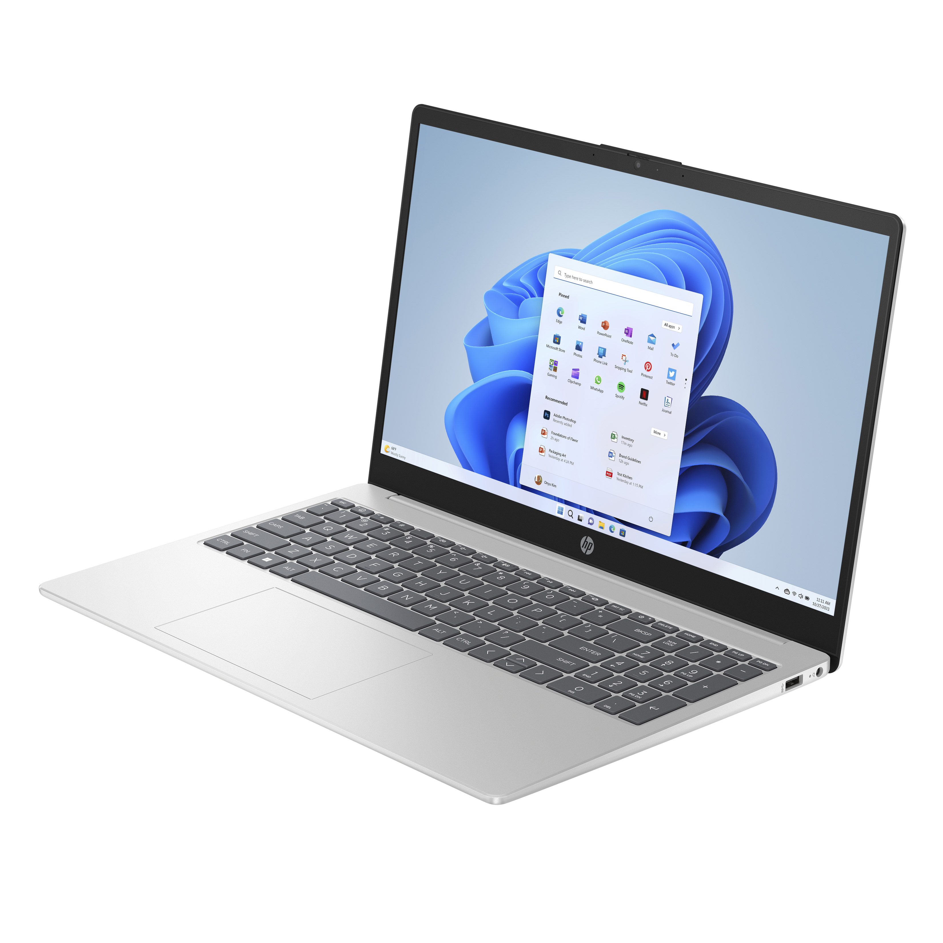 HP 15型 Ryzen5 7520UノートPC 512GB SSD 16GB HP 15.6 inch Laptop PC, AMD Ryzen 5 7520U, 16GB RAM, 512GB SSD