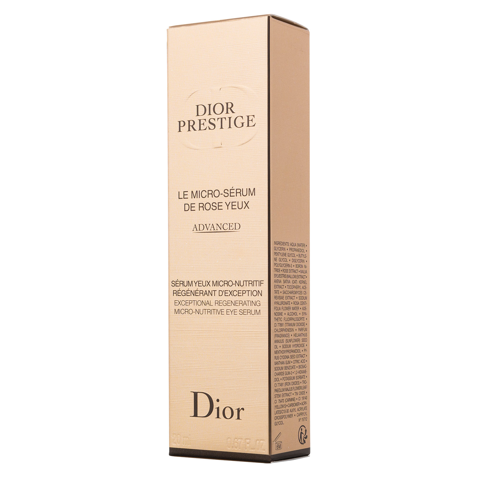 Dior Prestige Le Micro-sérum de Rose Yeux Advanced, 20 mL | Costco