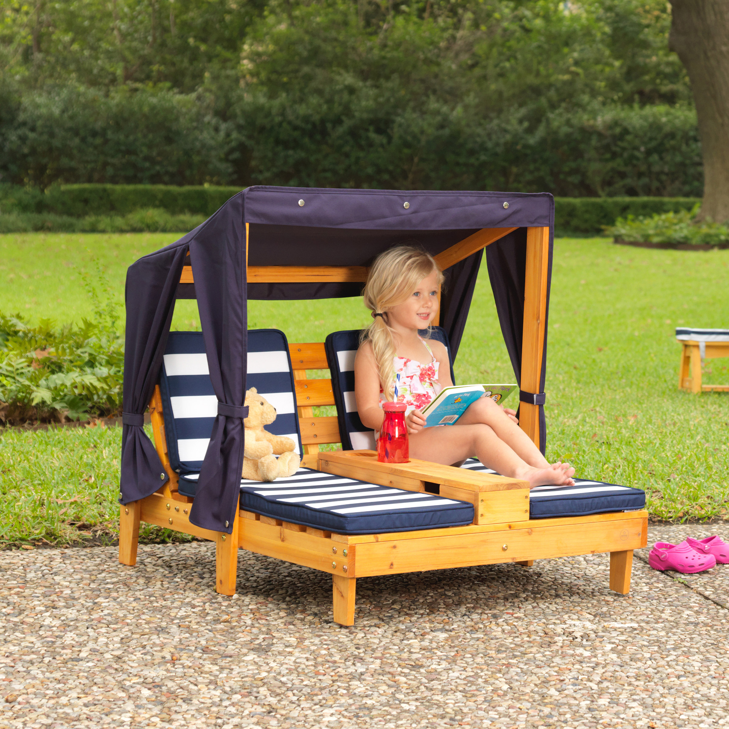 ​KidKraft Double Chaise Lounge