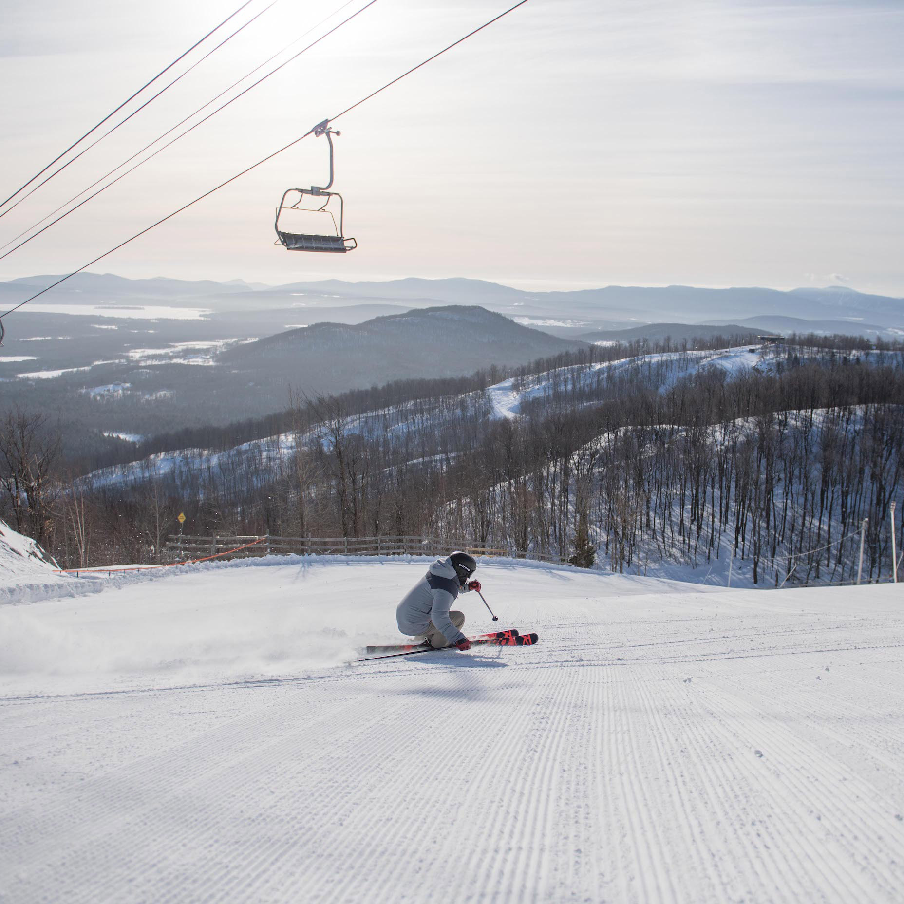 Bromont, montagne d’expériences 2 Ski Lift Tickets Monday to Friday with 2 Meal Vouchers