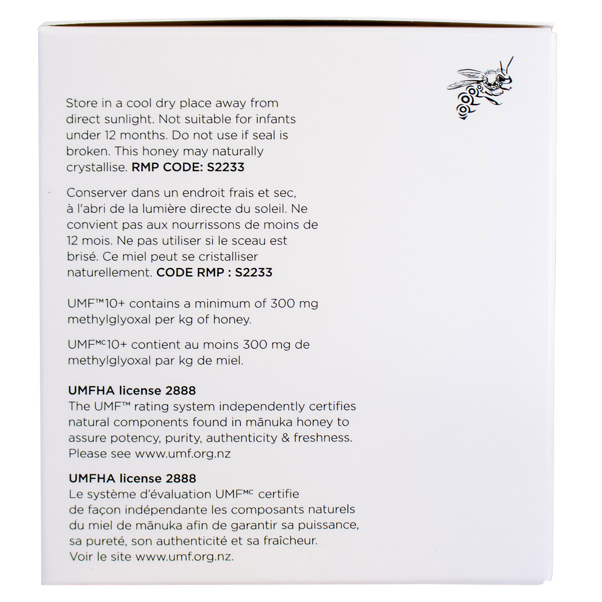 Puriti New Zealand Manuka Honey Snap Packs Umf 10+, 63 × 5 g | Costco
