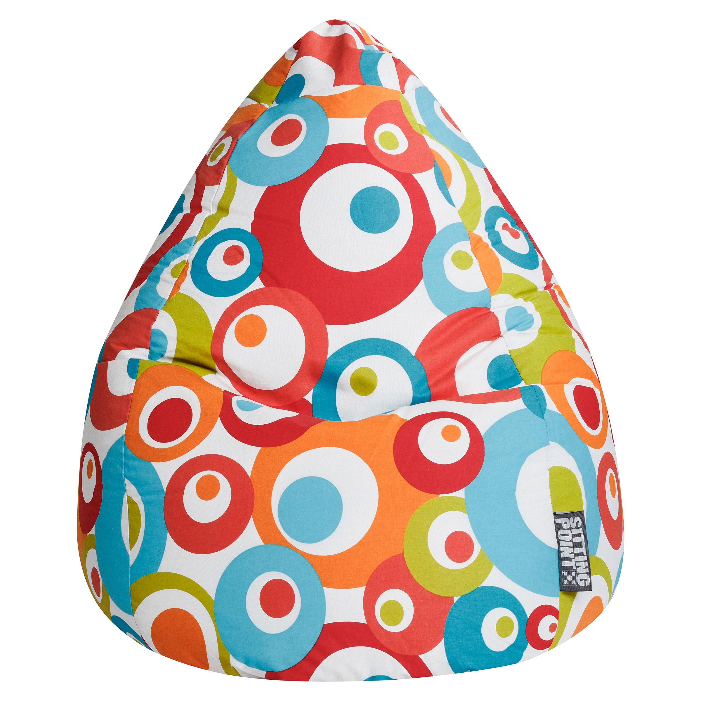 Gouchee Home Malibu Bean Bag Chair, Turquoise