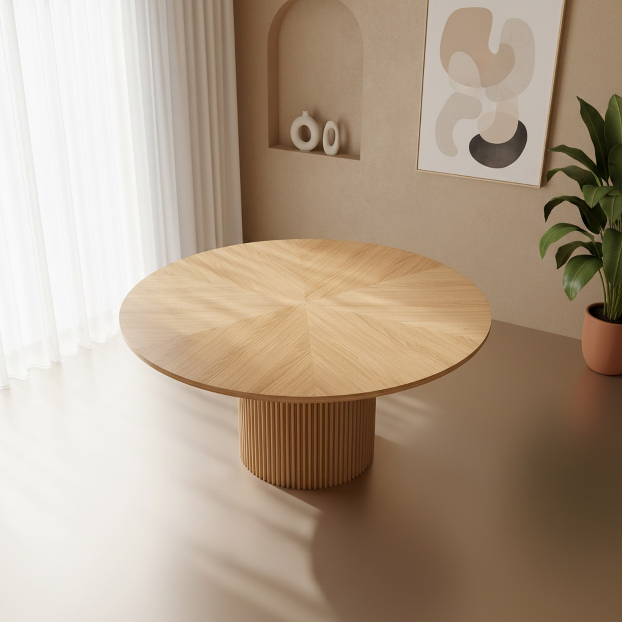 Silva 60” Round Dining Table | Costco