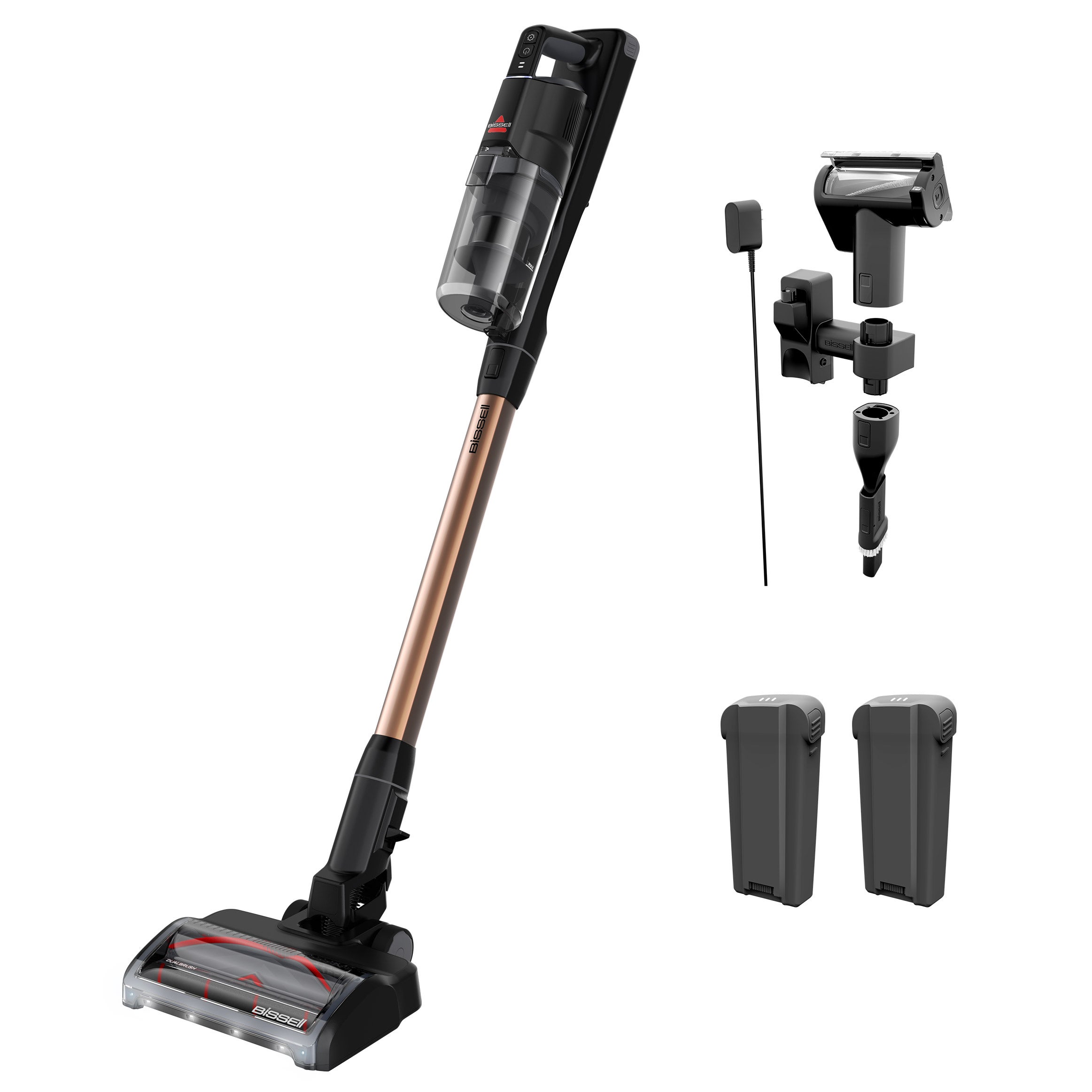 BISSELL PowerClean DualBrush Deluxe 280W Cordless Vacuum with