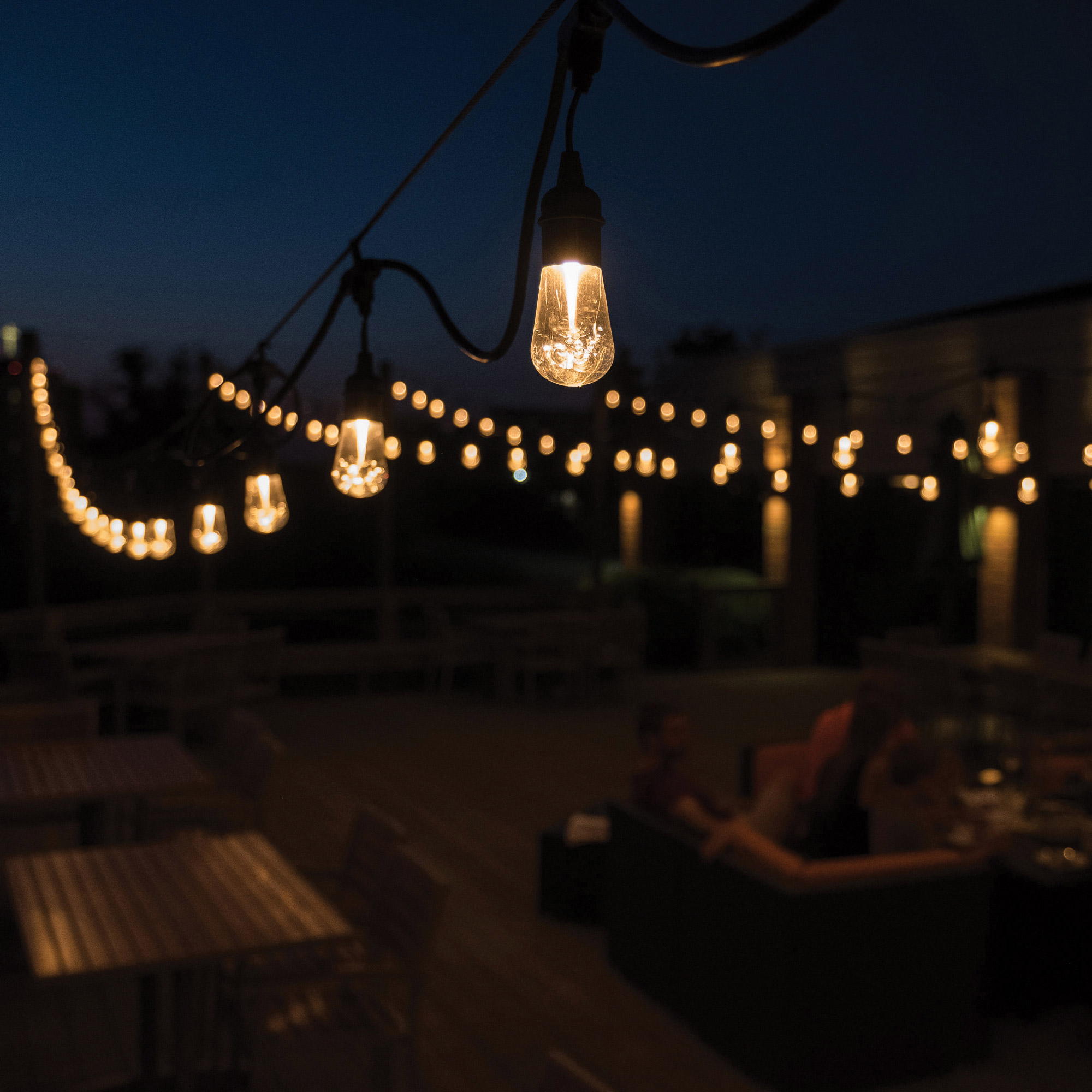 Enbrighten Vibe Wi-Fi Color Changing Vintage String Lights | Costco