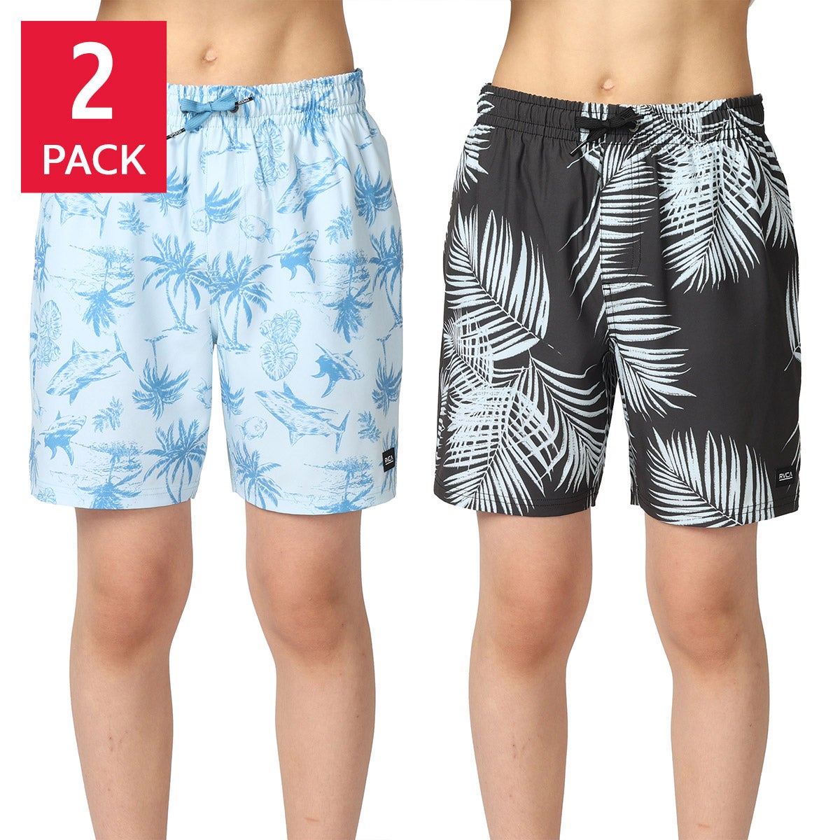 RVCA Youth 2-pack Swim Trunks