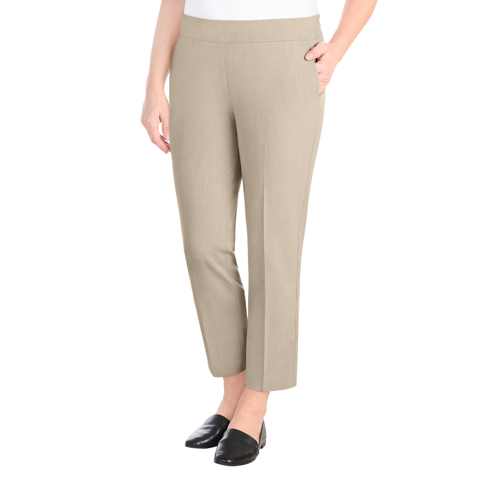 Pantalon De Ville Habillé Femme Talbots Taille 6 - Gris Multicolore, Coupe Regular