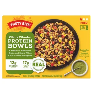 TASTY BITE CITRUS CILANTRO PROTEIN BOWL 4 / 8.8 OZ