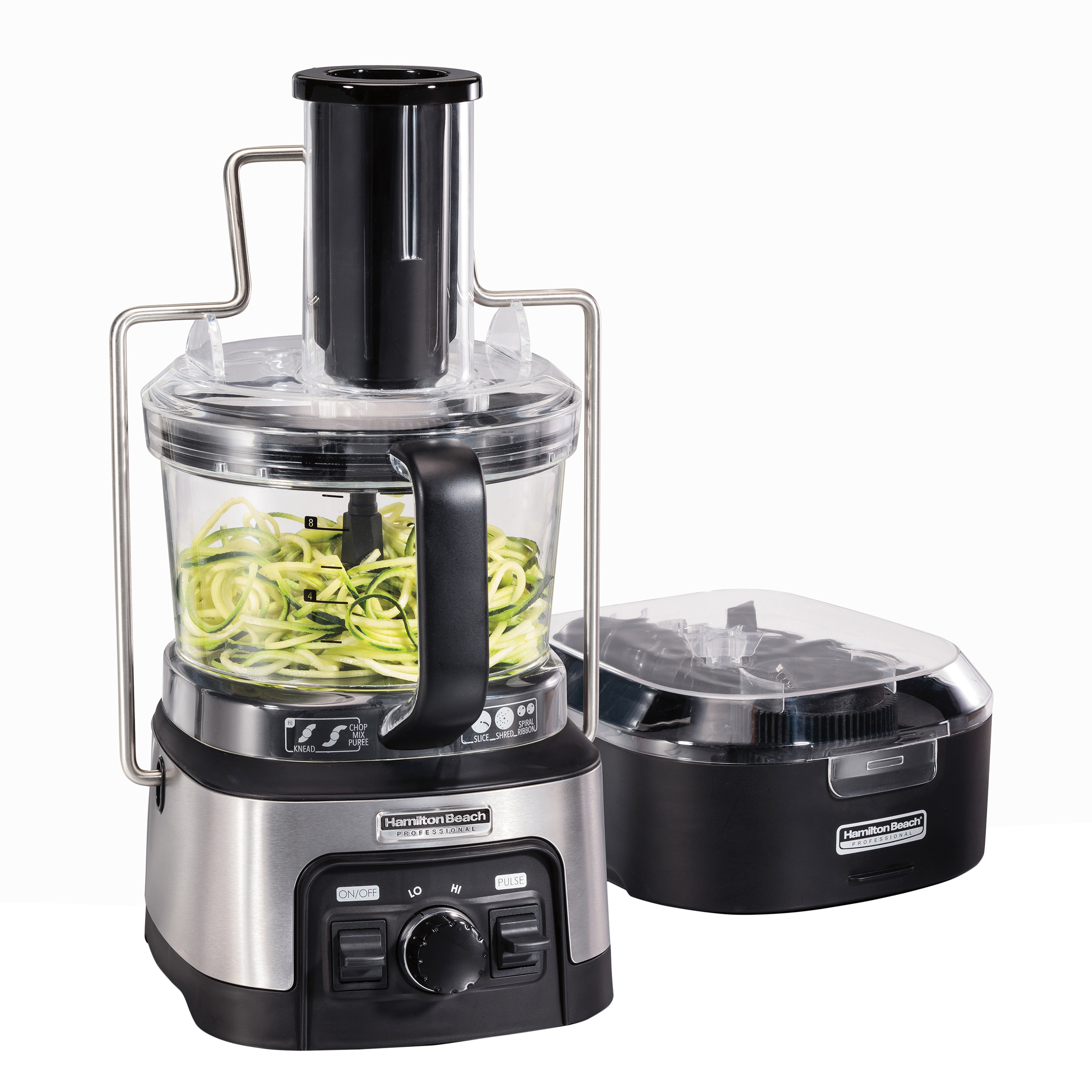 Hamilton Beach Professional Spiralizing Stack & Snap Food Processor
