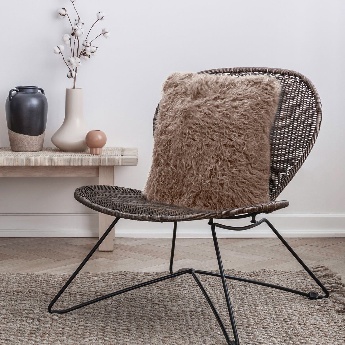 Mongolian Sheepskin Decorative Cushion | Costco Mongolian Sheepskin Decorative Cushion | Costco