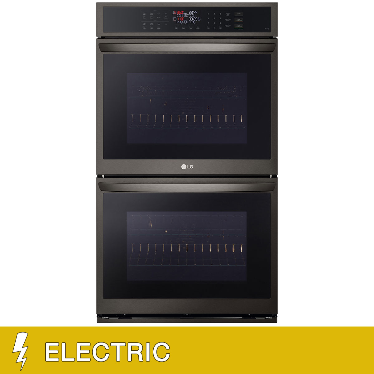 LG 9.4 cu. ft. Smart Double Wall Oven with Convection and Air Fry