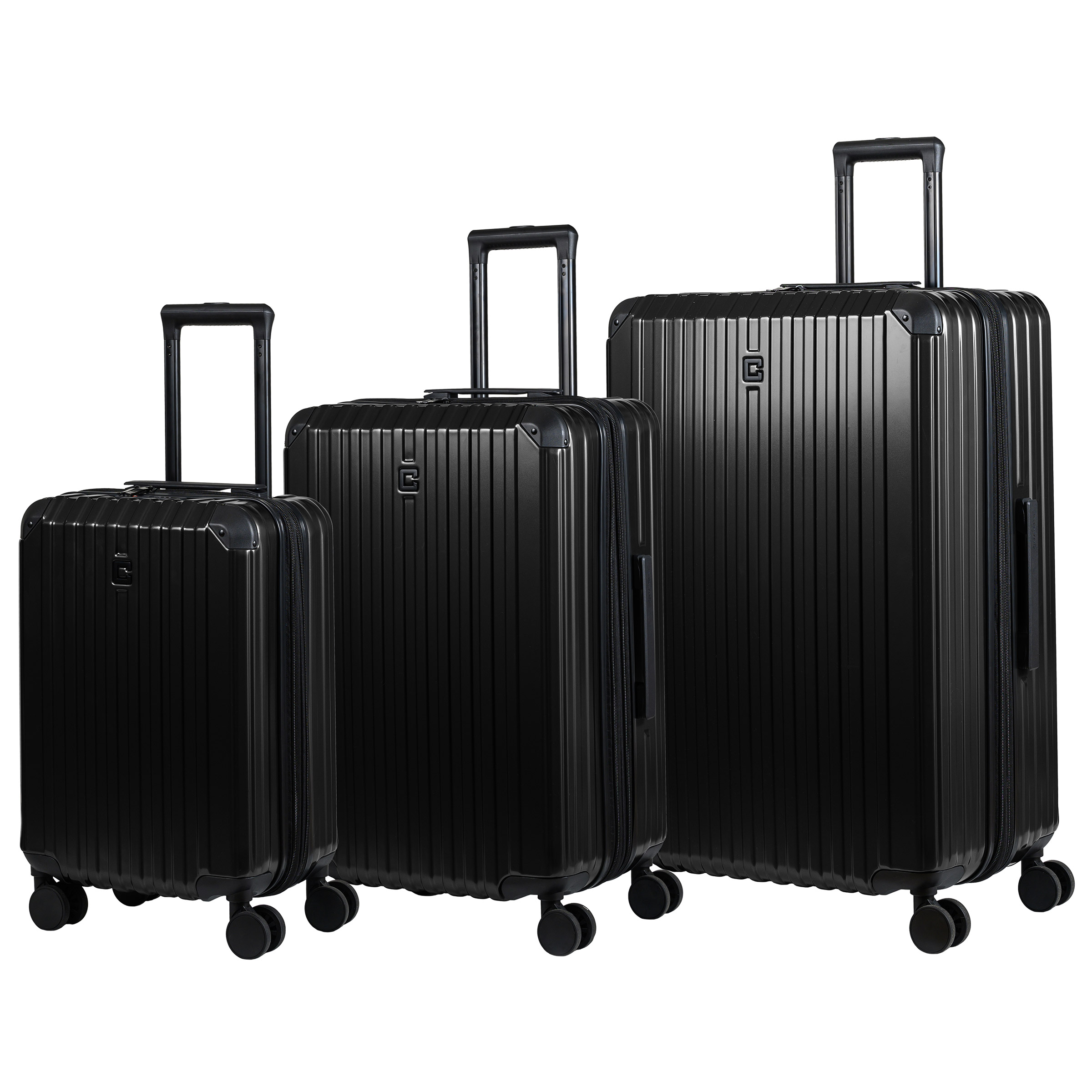 Champs Element Collection 3-Pieces Hardside Luggage Set