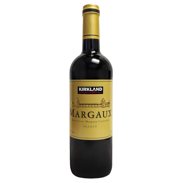 KIRKLAND SIGNATURE MARGAUX BORDEAUX,FRANCE 750ML