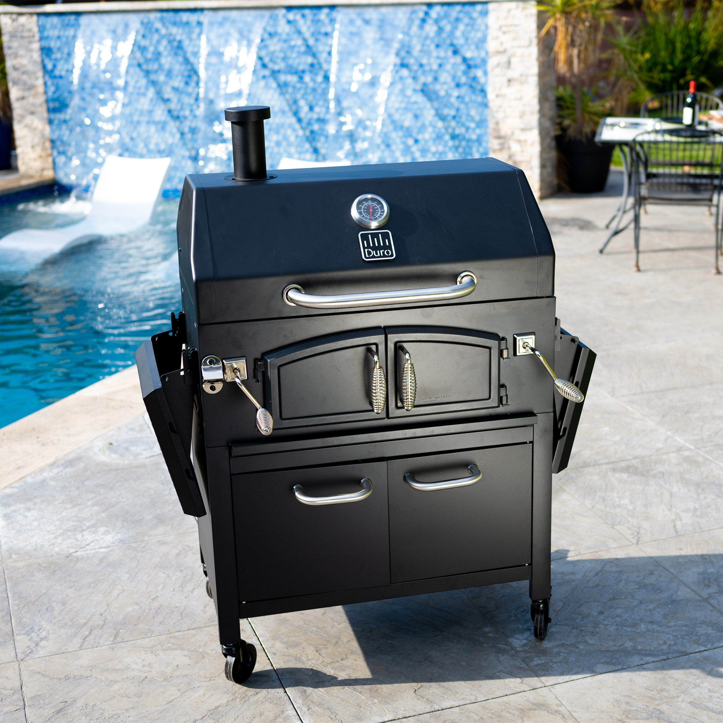 Duro 32 inch Dual Zone Charcoal BBQ | Costco