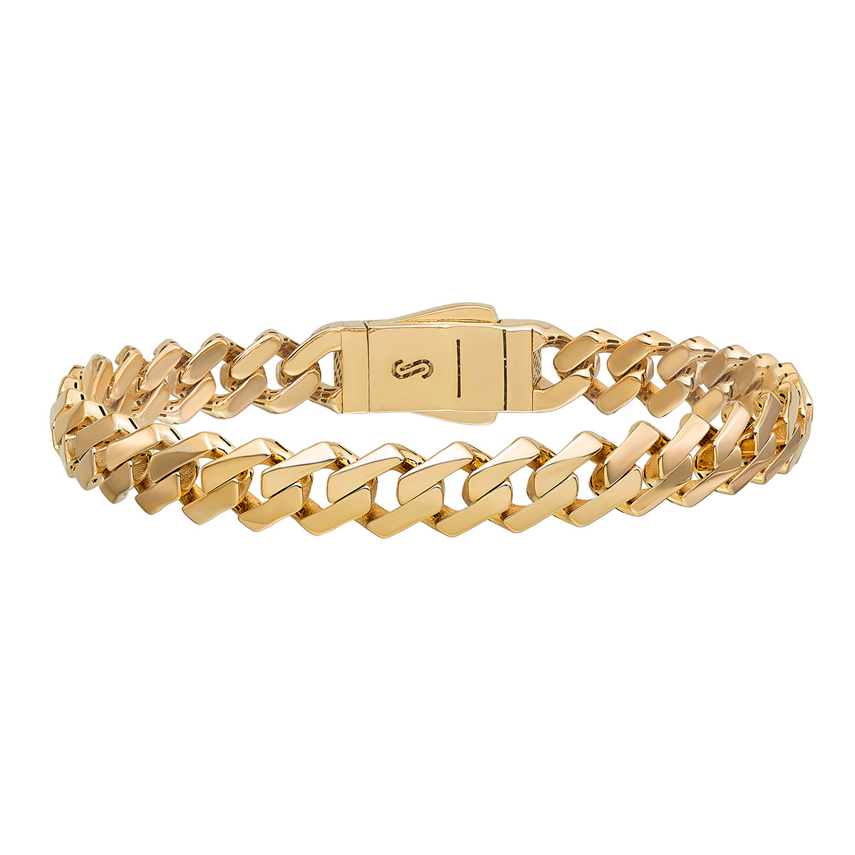 Huy Thanh 14K ゴールド ブレスレット 14kt Yellow Gold Curb Link Bracelet | Costco