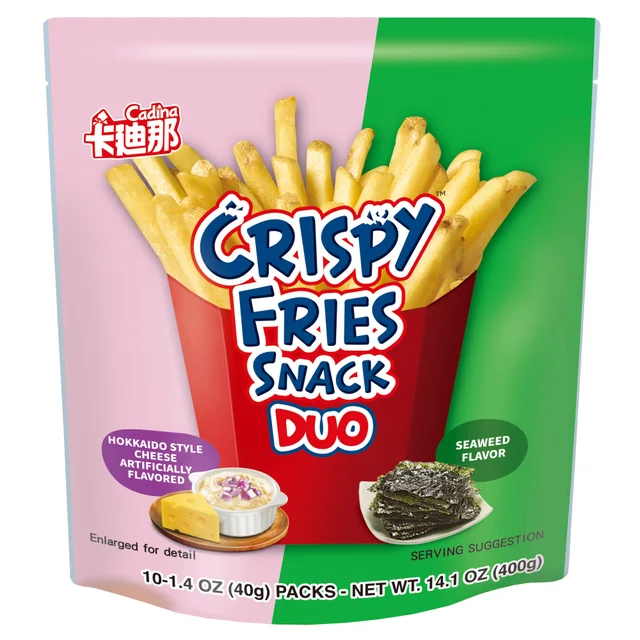 CADINA CRISPY FRIES SNACKS 14.1 OUNCES