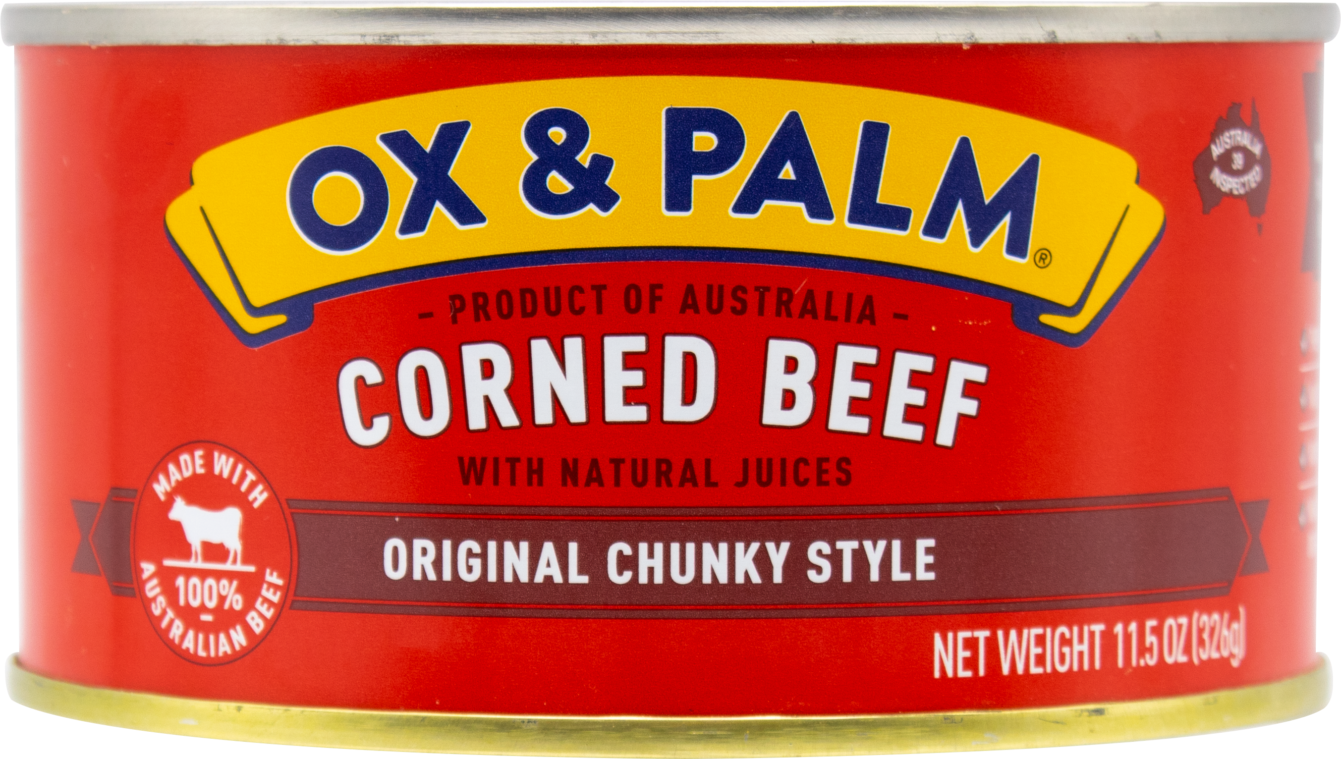 Ox & Palm Corned Beef, 11.5 oz, 6 ct