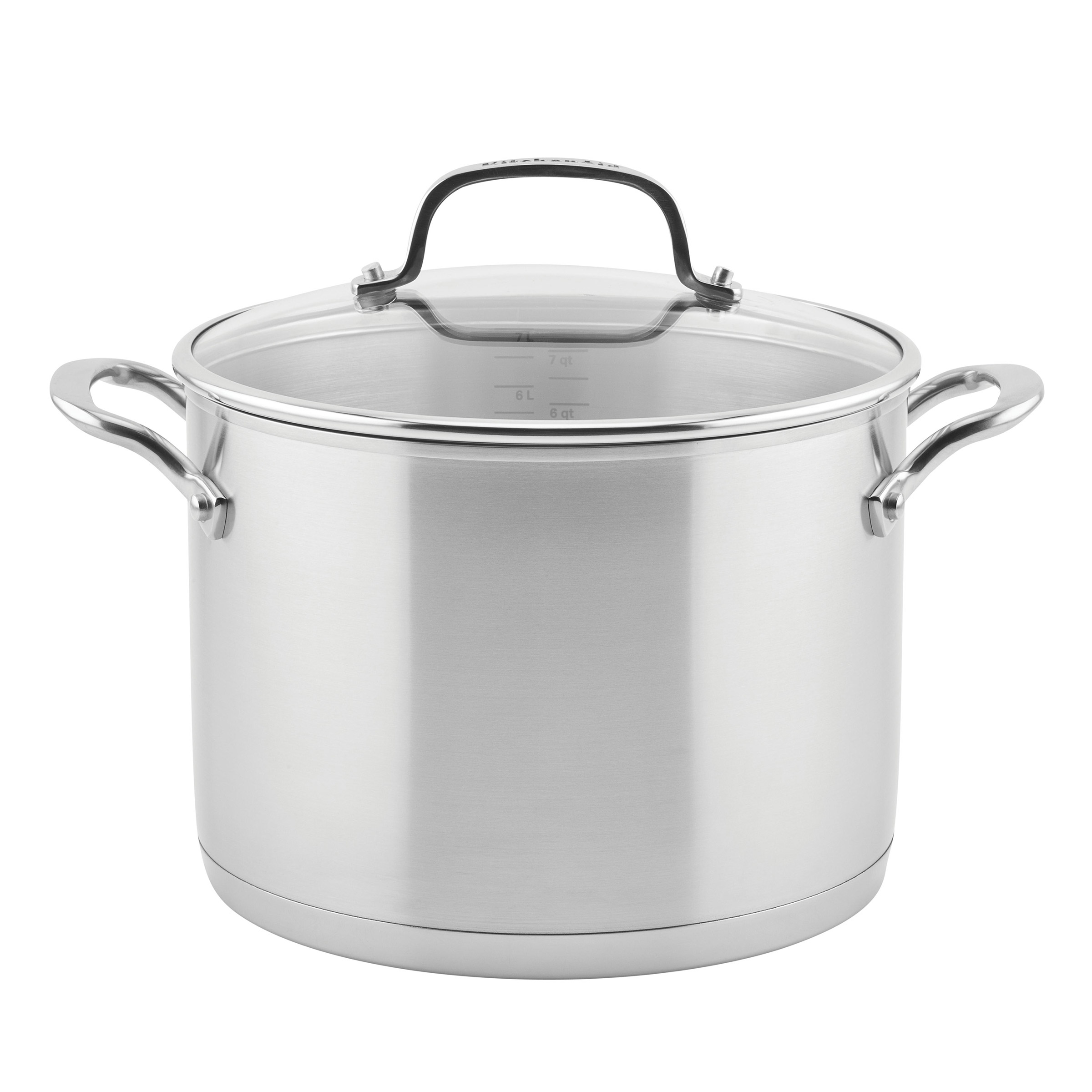 KitchenAid 3-ply Base Stainless Steel Stockpot, 7.6 L (8 qt.)