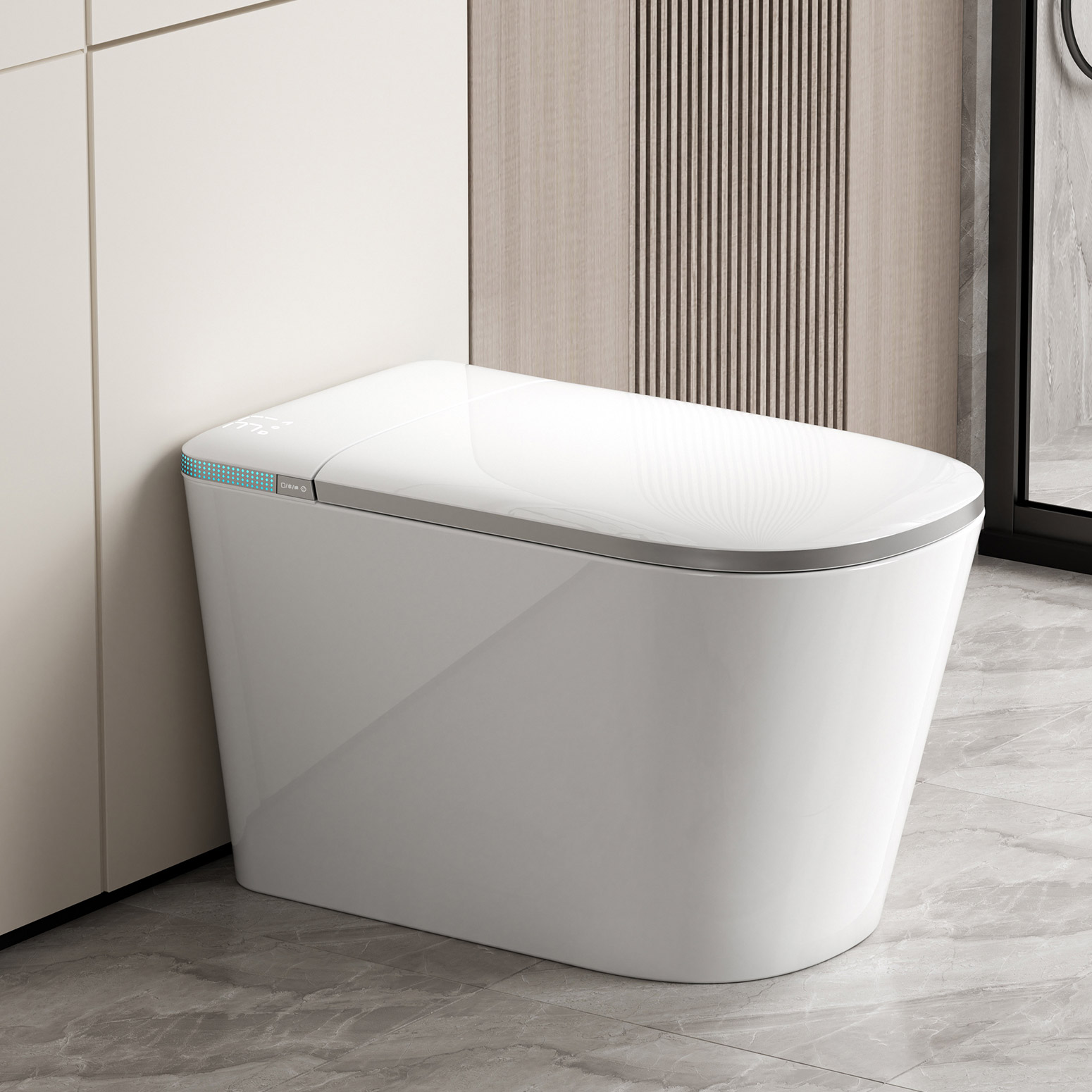 AQUAVIT VELAR Elongated Smart Bidet Toilet