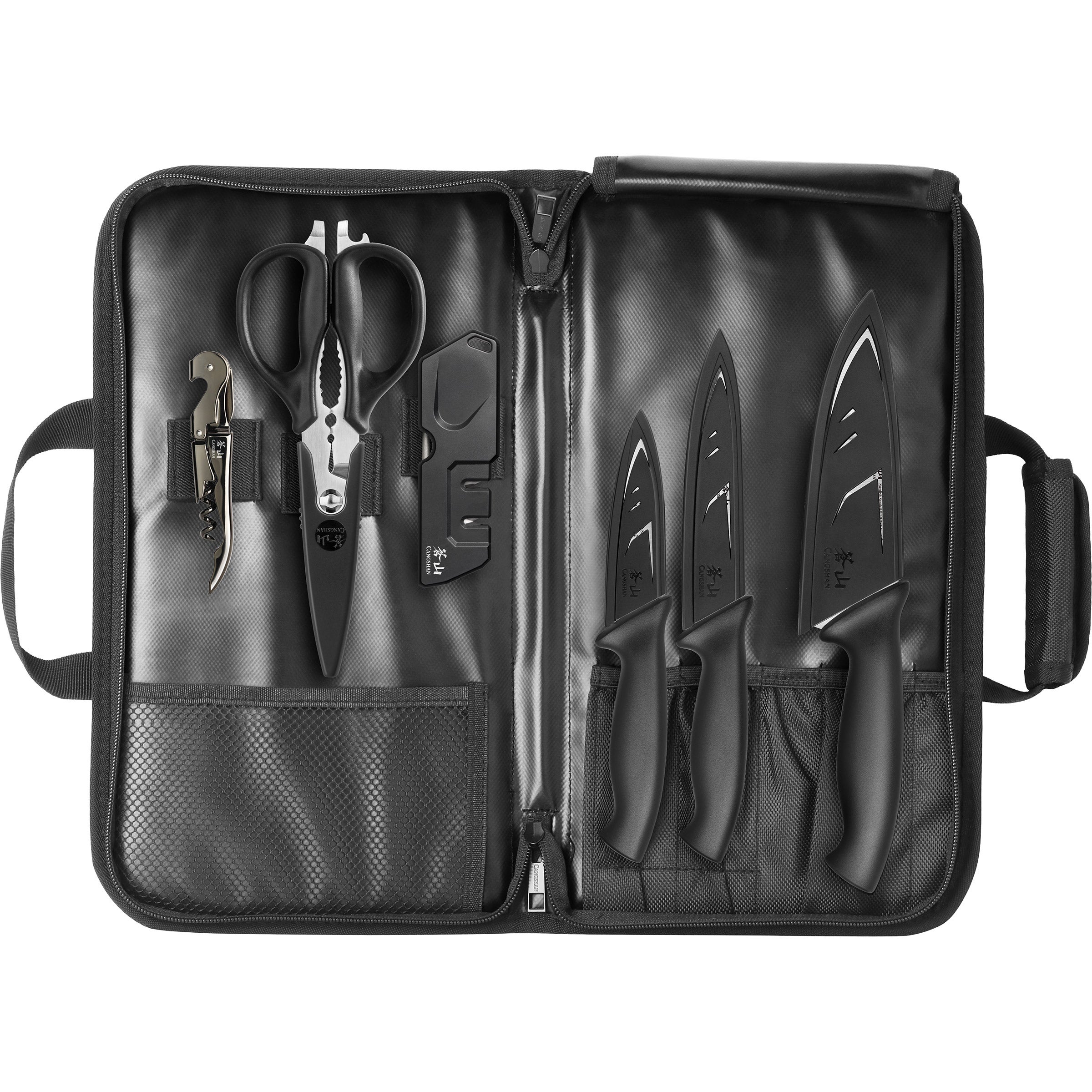 シャンソンしセルキス2本セット他 Jean Dubost Laguiole 6-Piece Seafood Set - Hudson Grace