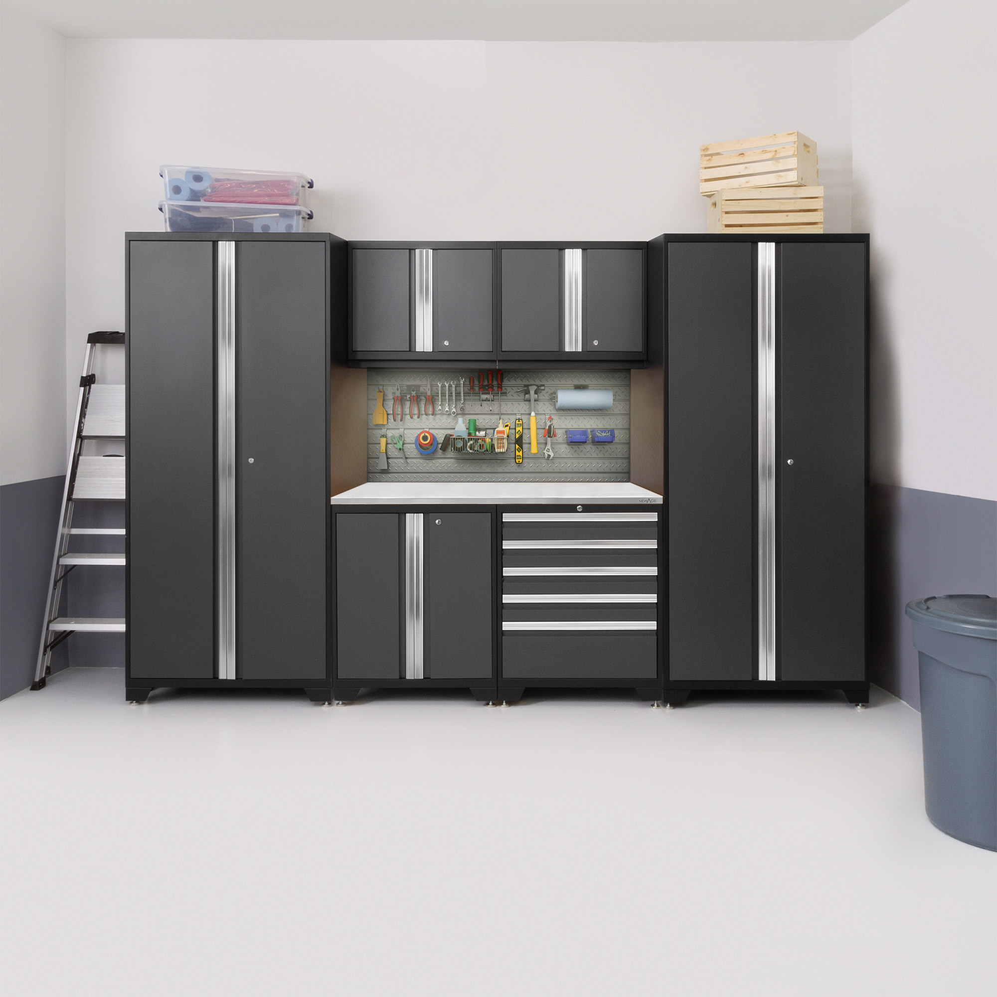 NewAge Products Pro Series Cabinet Set, 7-piece