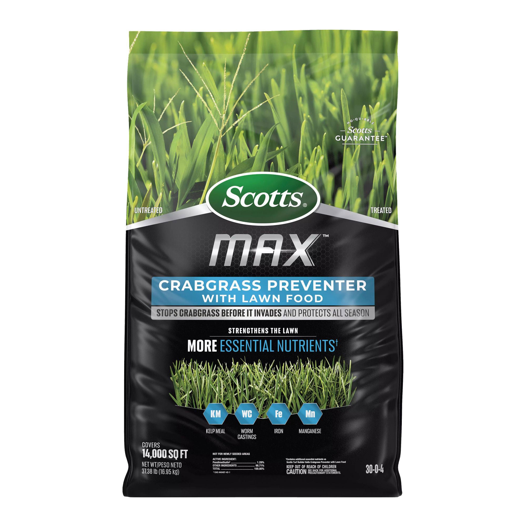 Scotts MAX Crabgrass Preventer with Lawn Food, 14,000 Sq. Ft. | Costco