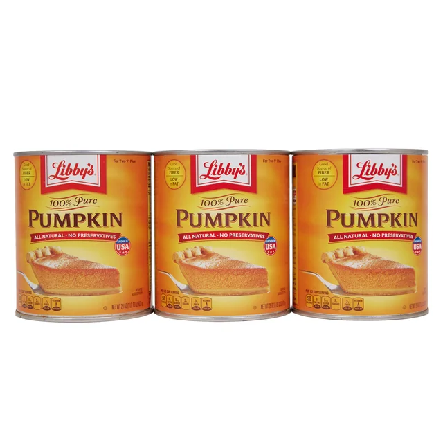 Libby's Canned Pumpkin, 29 oz, 3-count
