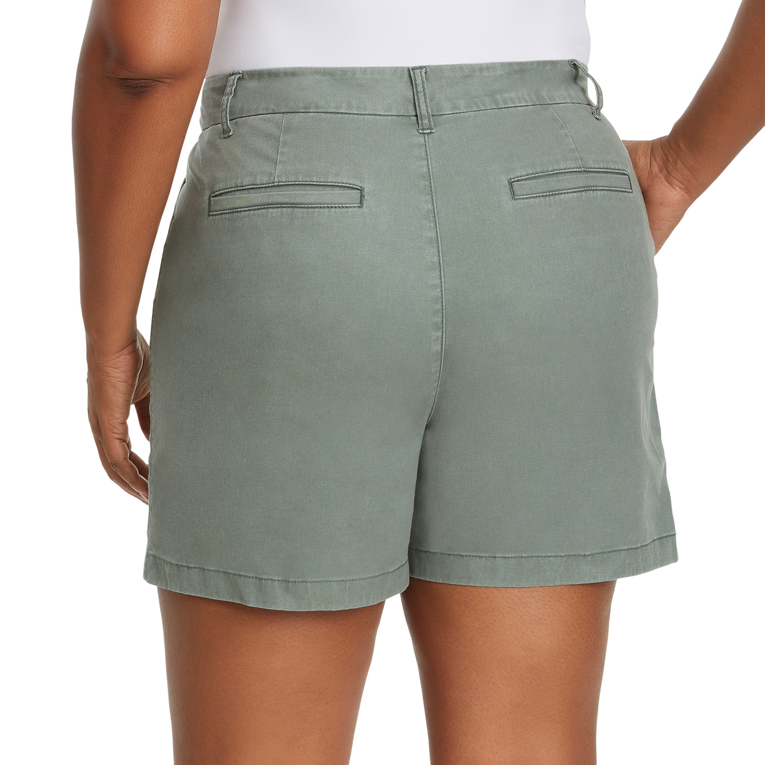 Gloria Vanderbilt Women's Chino Shorts Costco
