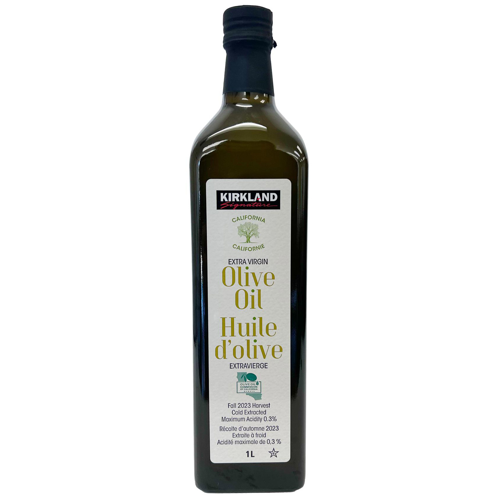 Kirkland Signature California Extra Virgin Olive Oil, 1 L