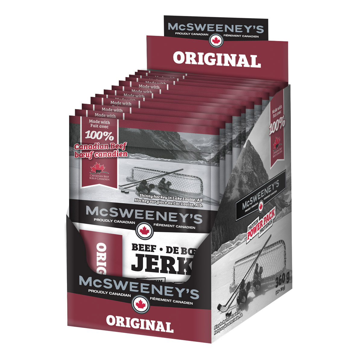 McSweeney’s Original Beef Jerky, 12 × 30 g