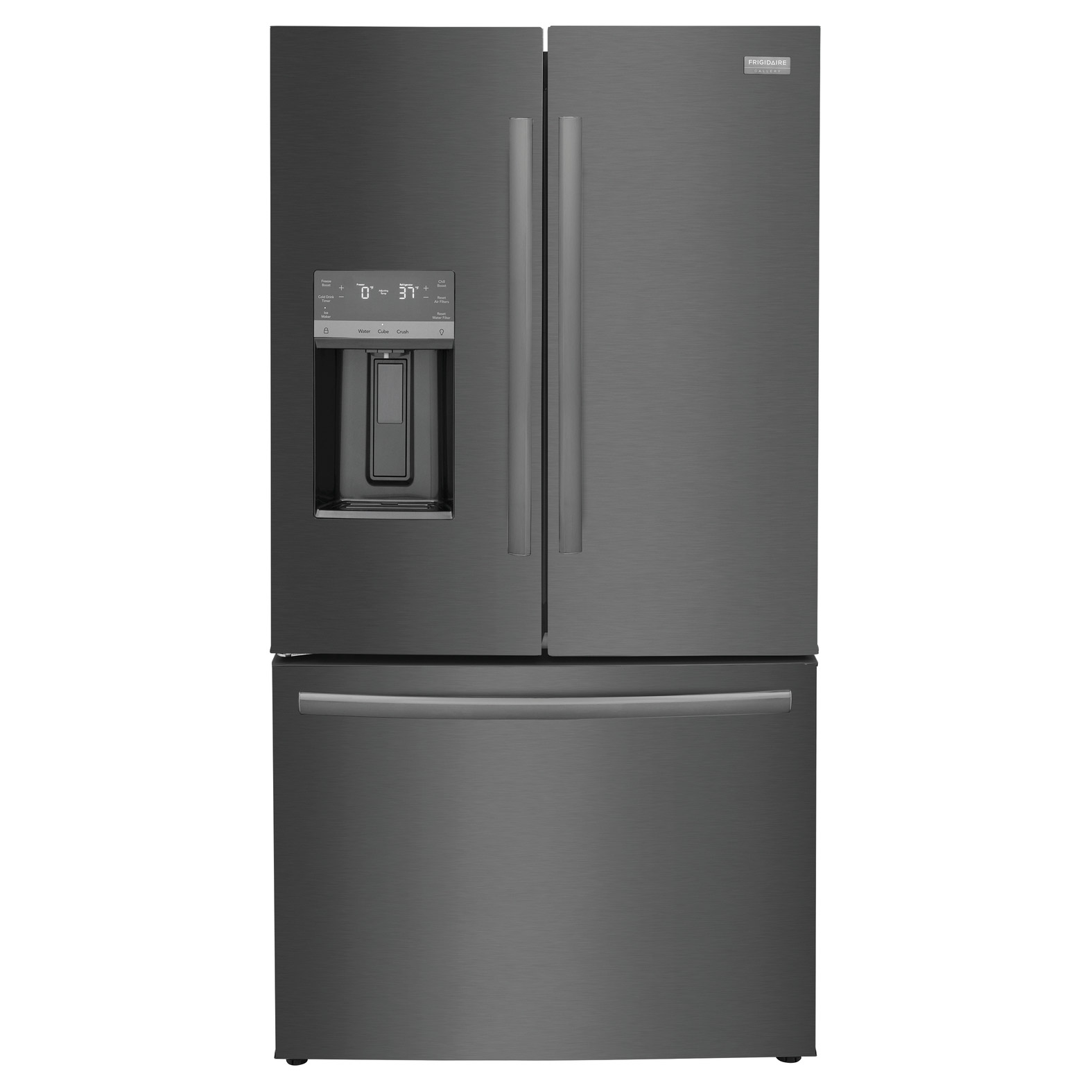 Frigidaire Gallery 36 in 22.6 cu ft. Counter-Depth French Door Refrigerator with Auto-Close Doors
