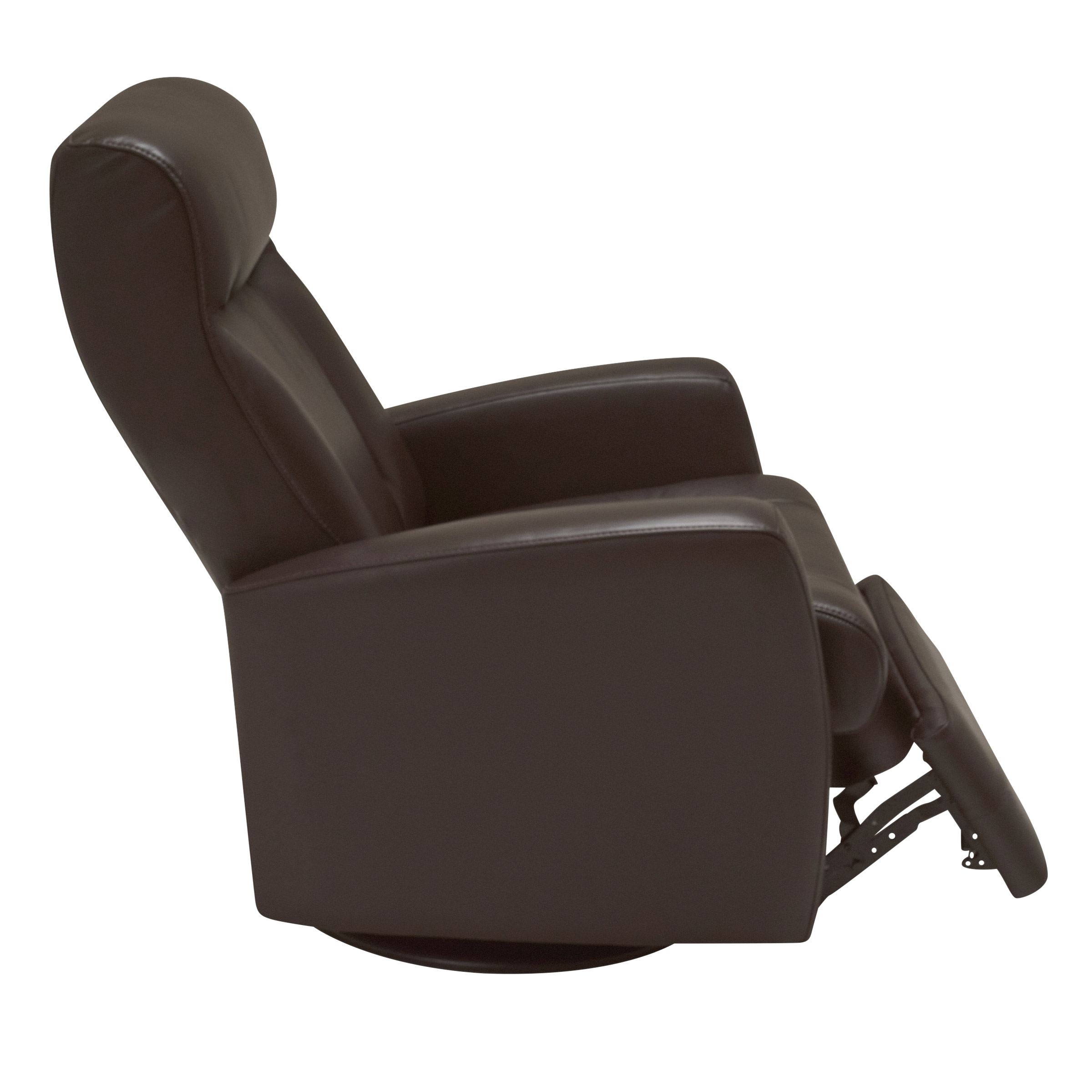 Palliser – Anais Top-grain Leather Swivel Glider Power Recliner